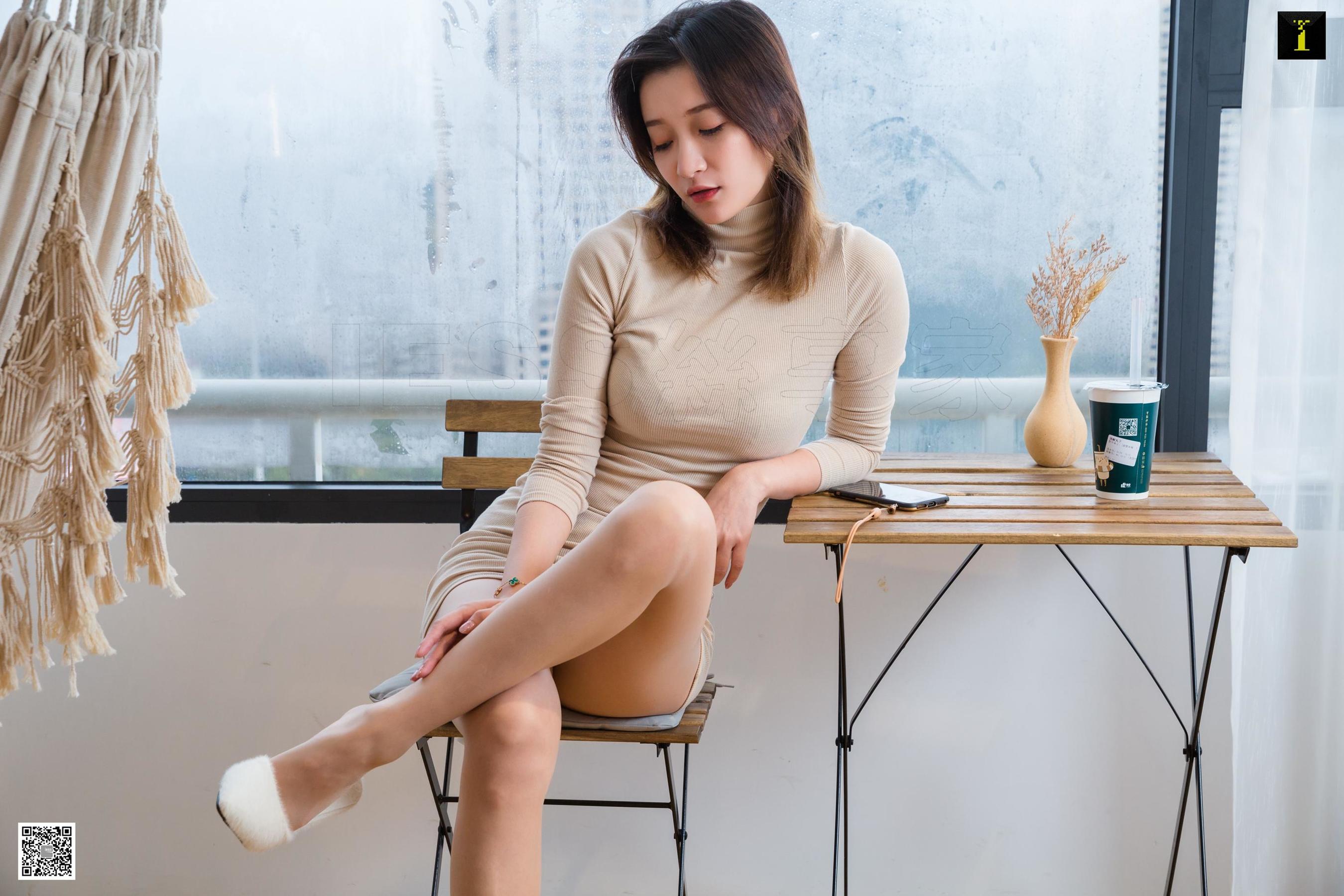 模特 秋秋 《秋秋的毛绒高跟》-图80