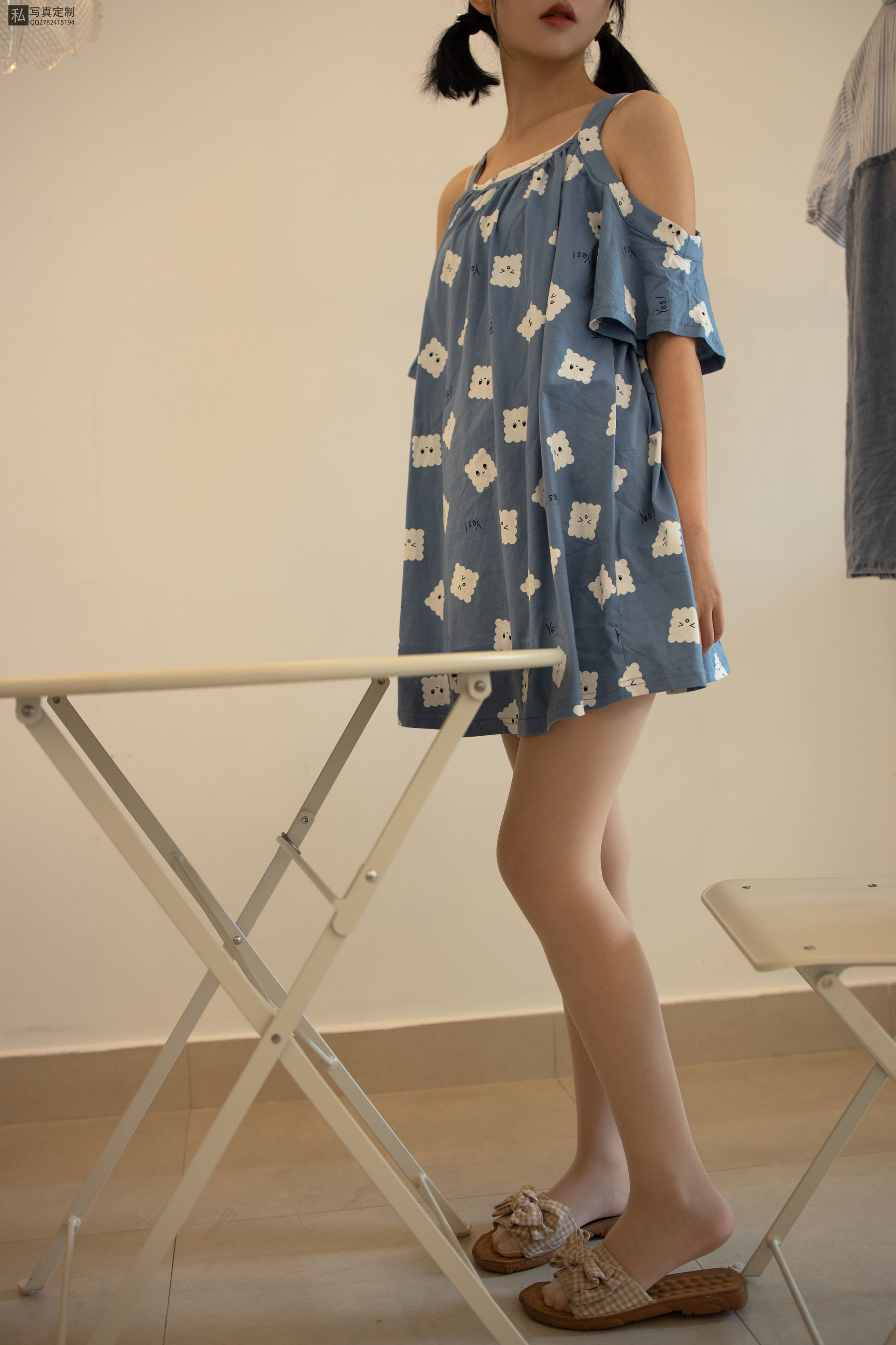 JKFUN-022 碎花小吊带 15D肉丝-图7