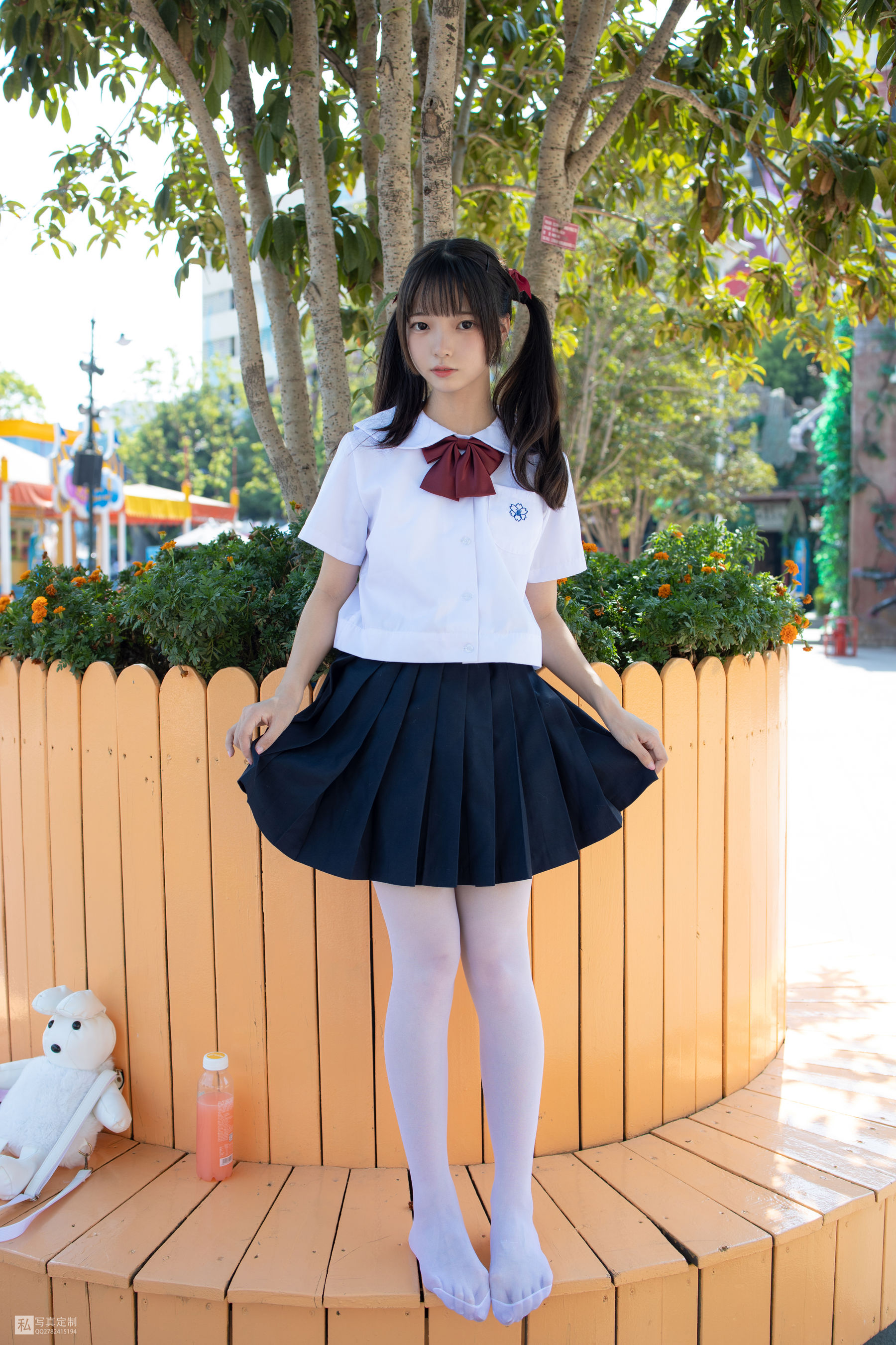 JKFUN-026 默陌 15D白丝 雪糕游乐园-图14