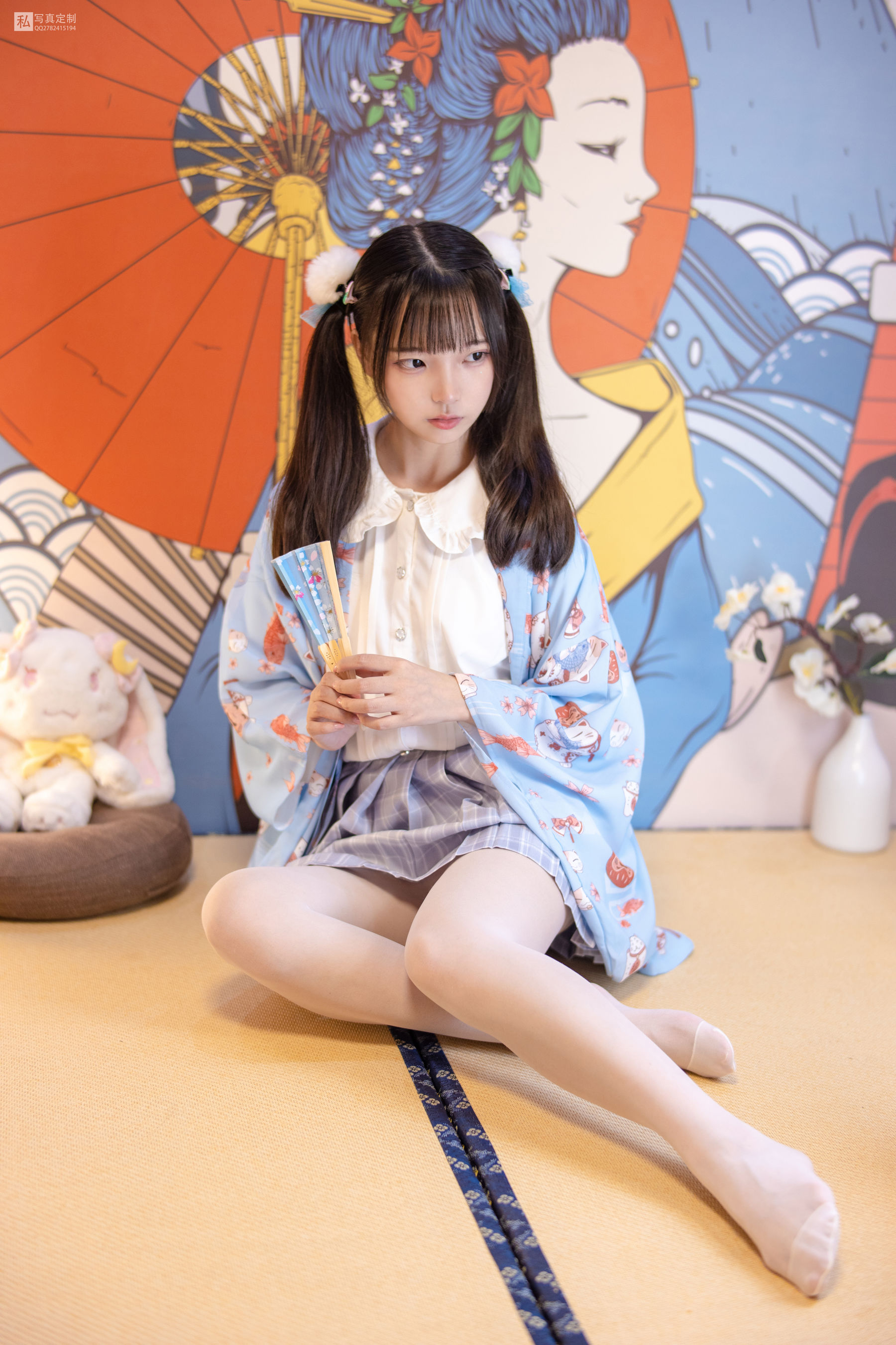 JKFUN-027 默陌 15D白丝 花里胡哨的民宿-图0