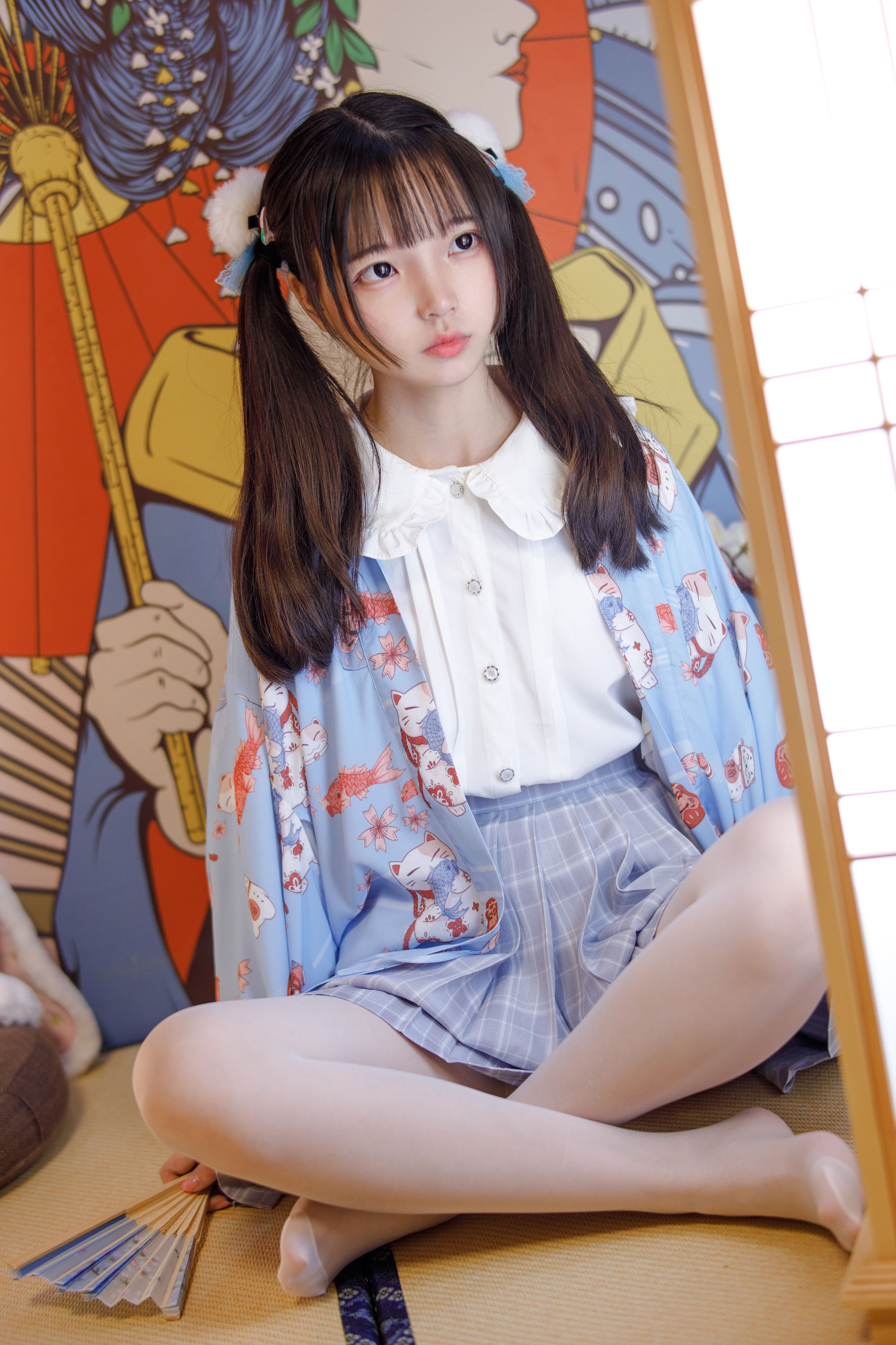 JKFUN-027 默陌 15D白丝 花里胡哨的民宿-图20