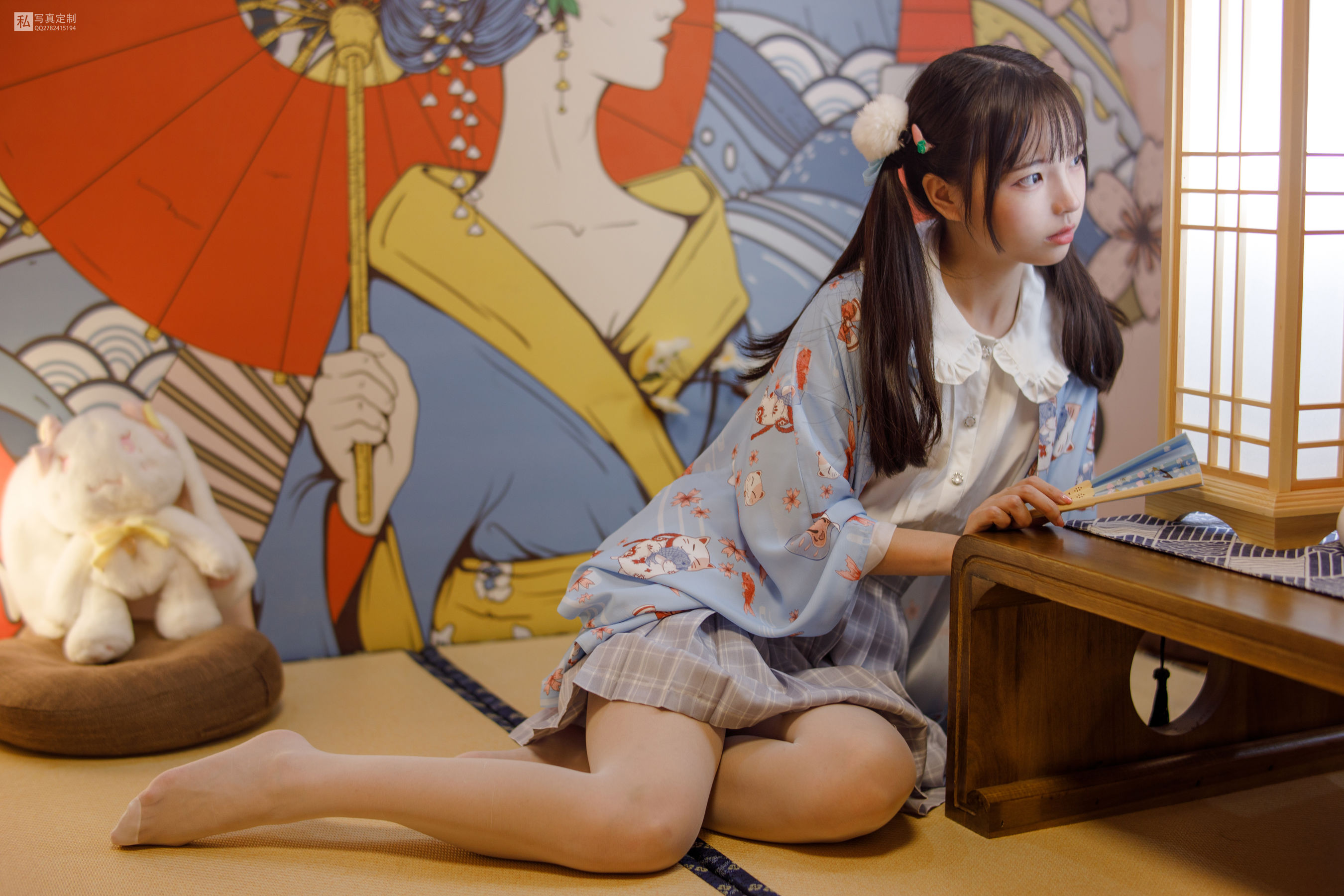 JKFUN-027 默陌 15D白丝 花里胡哨的民宿-图23