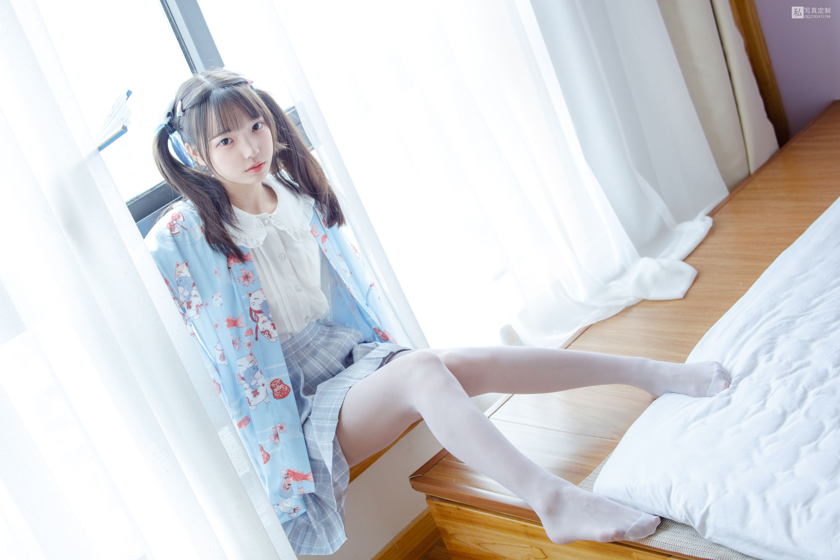 JKFUN-027 默陌 15D白丝 花里胡哨的民宿-图31