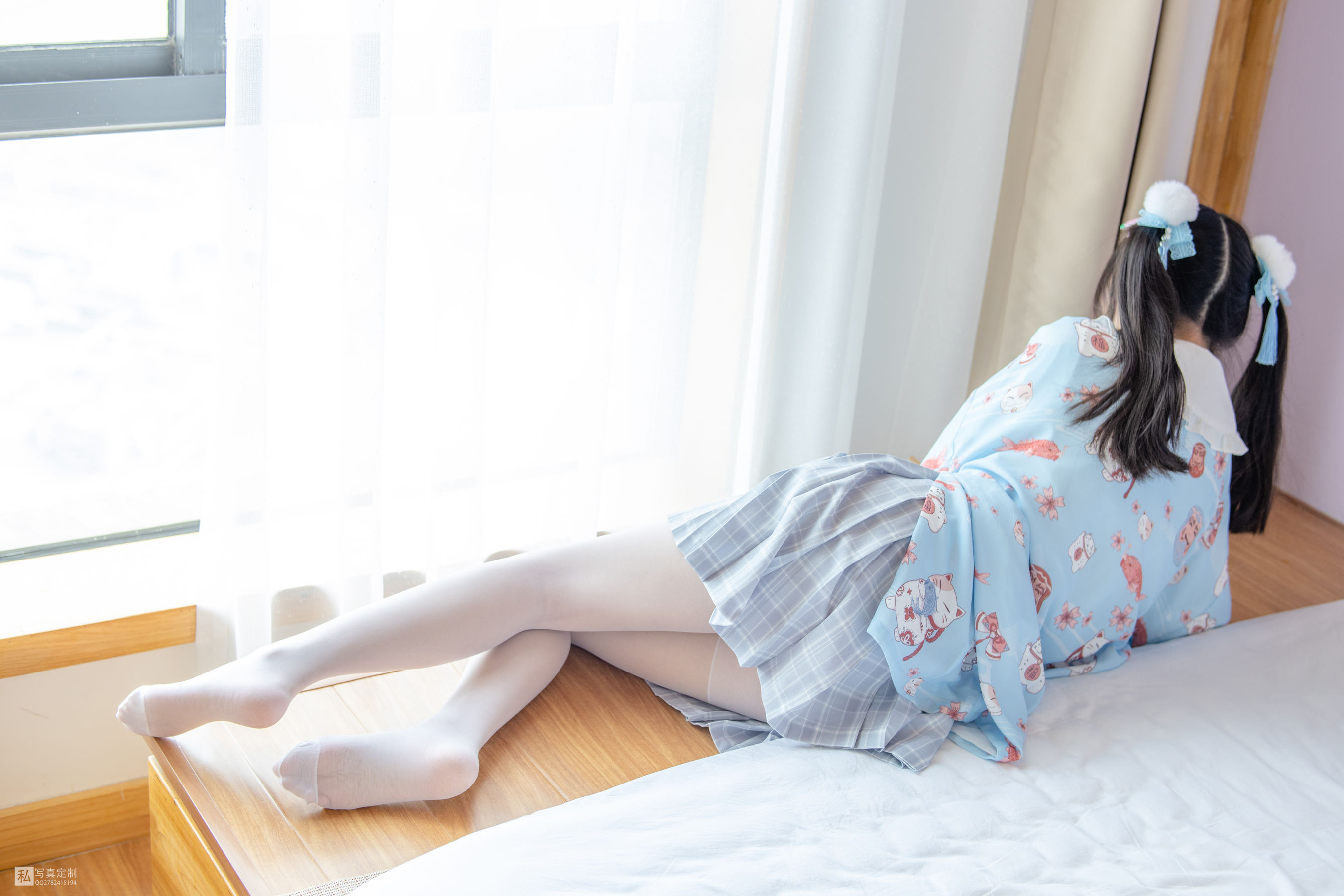 JKFUN-027 默陌 15D白丝 花里胡哨的民宿-图33