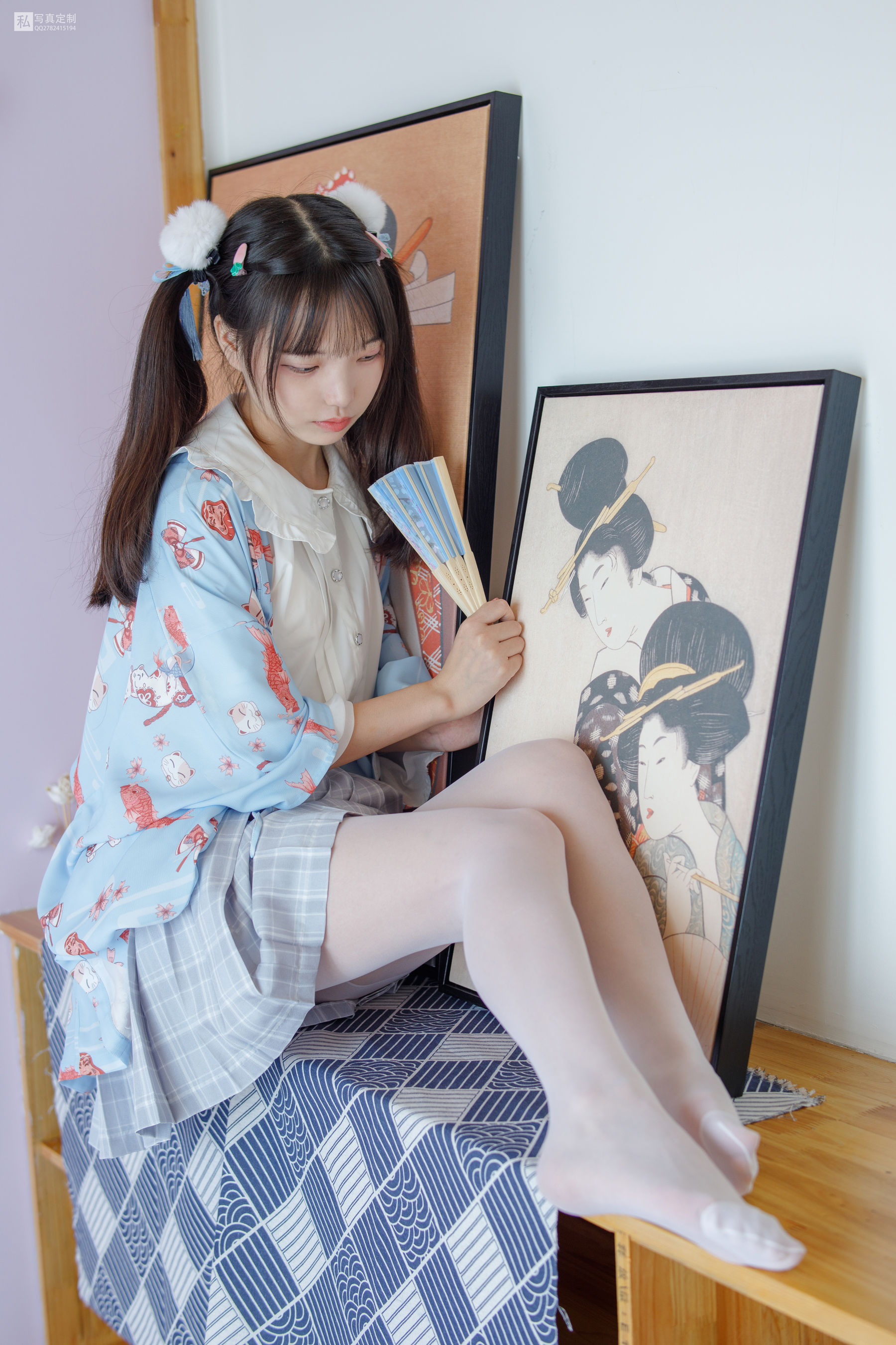 JKFUN-027 默陌 15D白丝 花里胡哨的民宿-图40