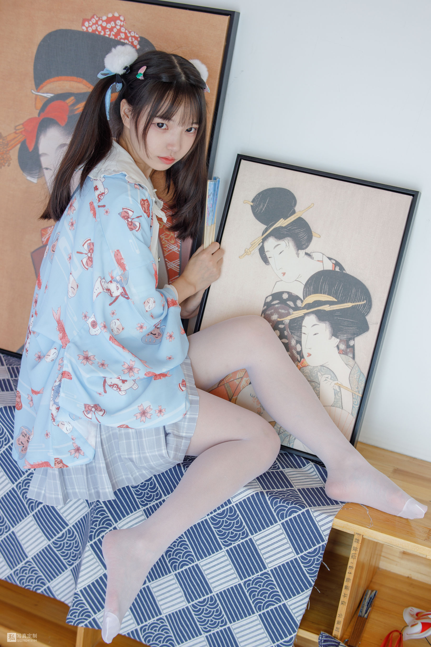 JKFUN-027 默陌 15D白丝 花里胡哨的民宿-图42