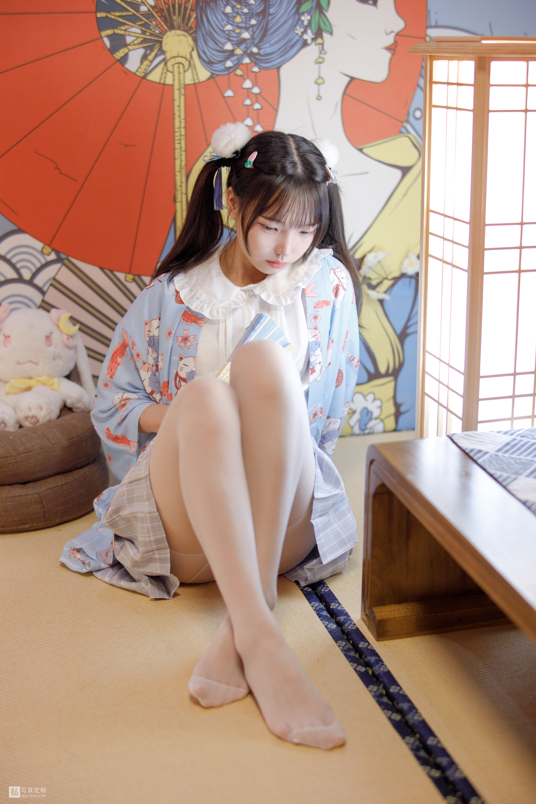 JKFUN-027 默陌 15D白丝 花里胡哨的民宿-图56