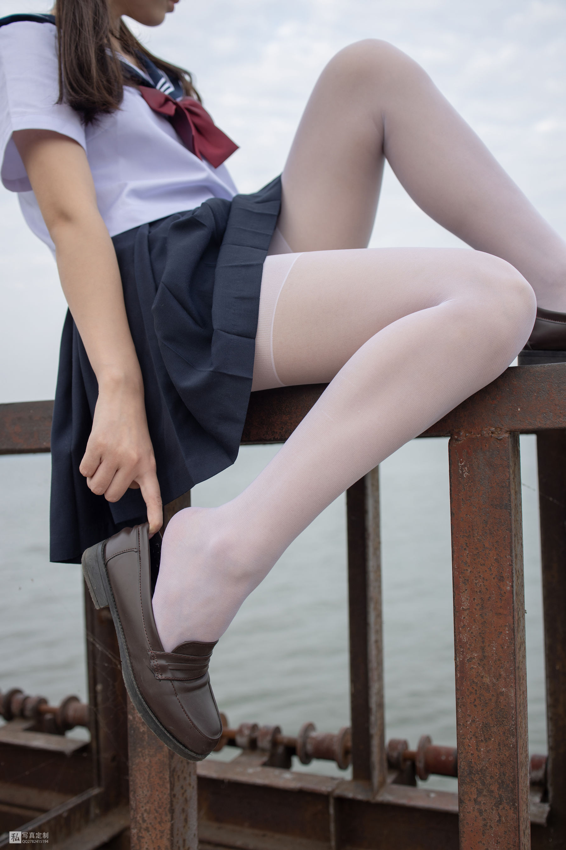 JKFUN-028 默陌 15D白丝 抑郁湖边与绝望天台-图14