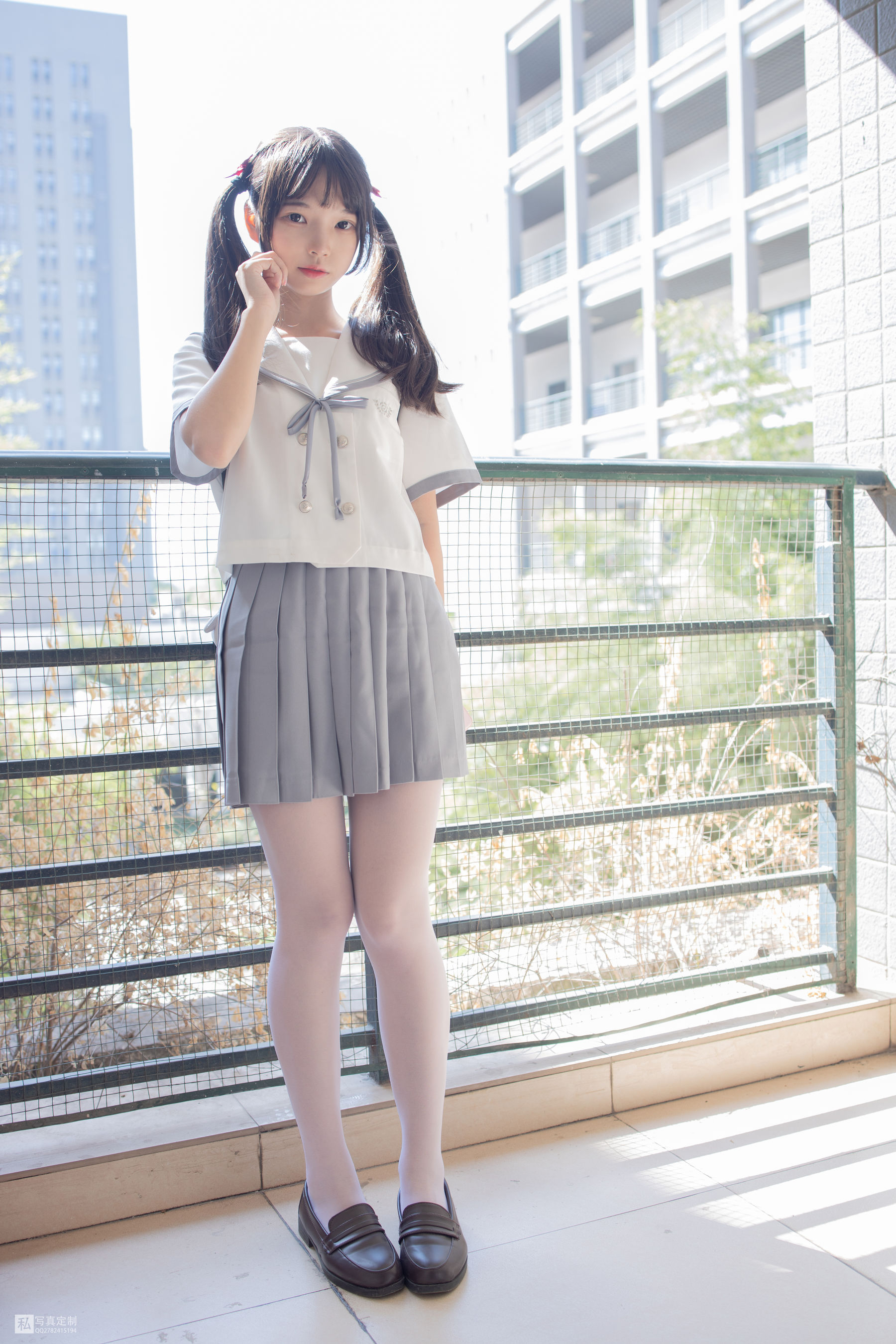 JKFUN-028 默陌 15D白丝 抑郁湖边与绝望天台-图26