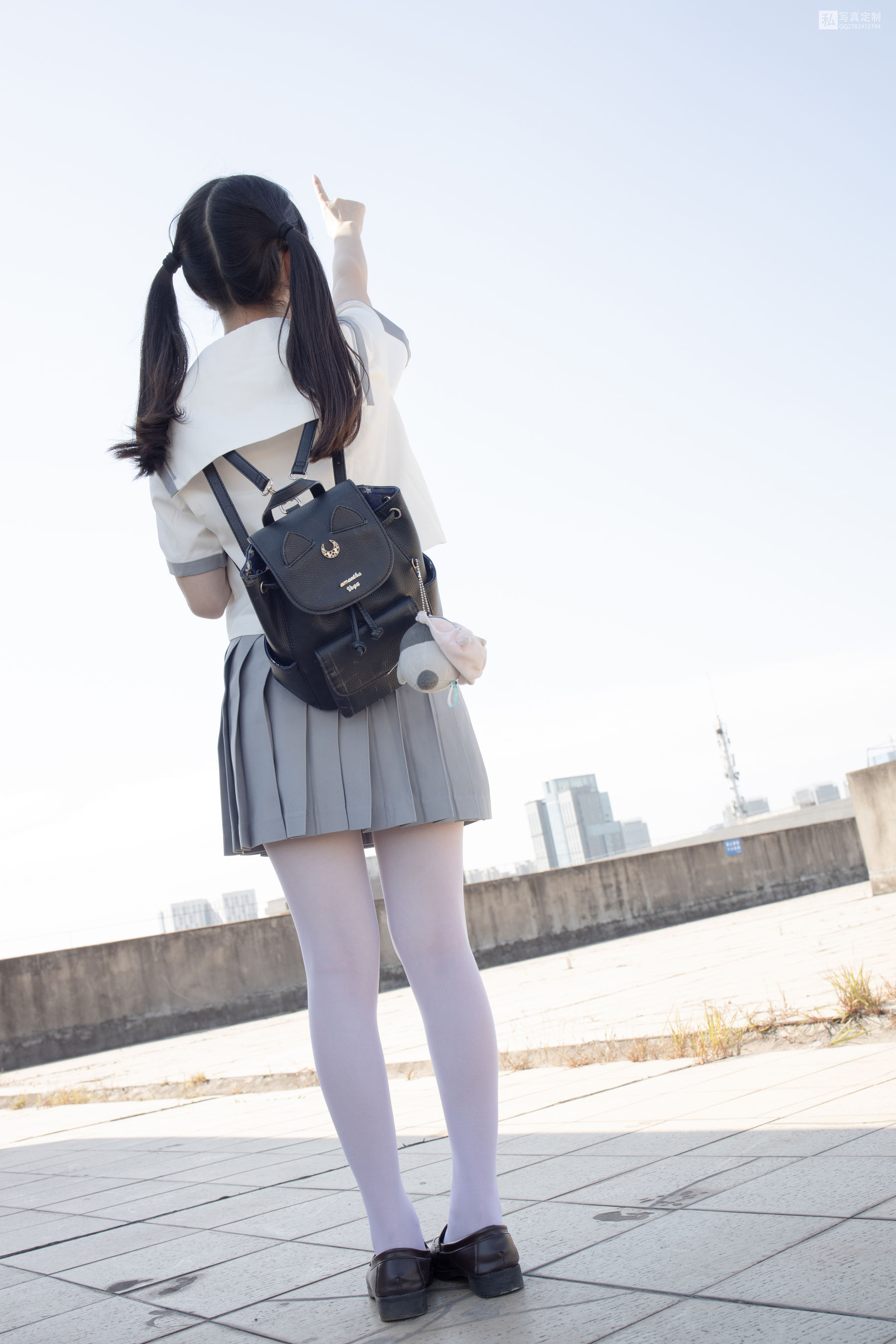 JKFUN-028 默陌 15D白丝 抑郁湖边与绝望天台-图30