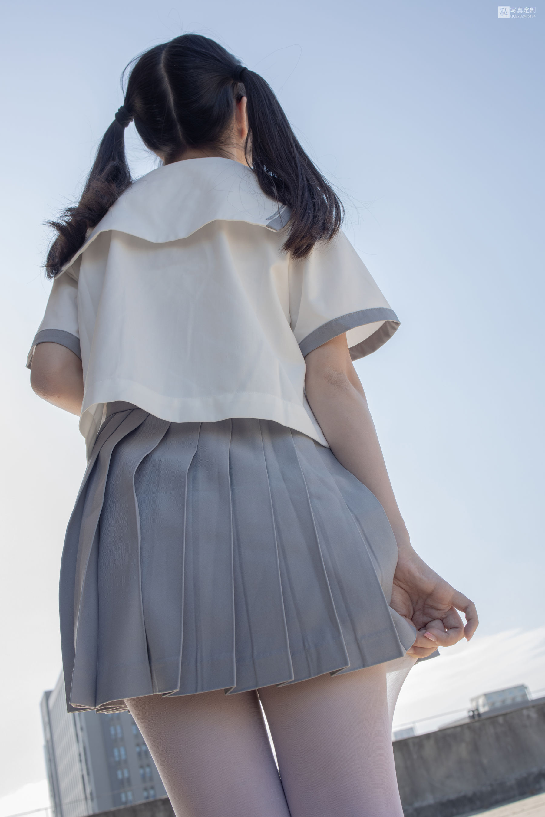 JKFUN-028 默陌 15D白丝 抑郁湖边与绝望天台-图43