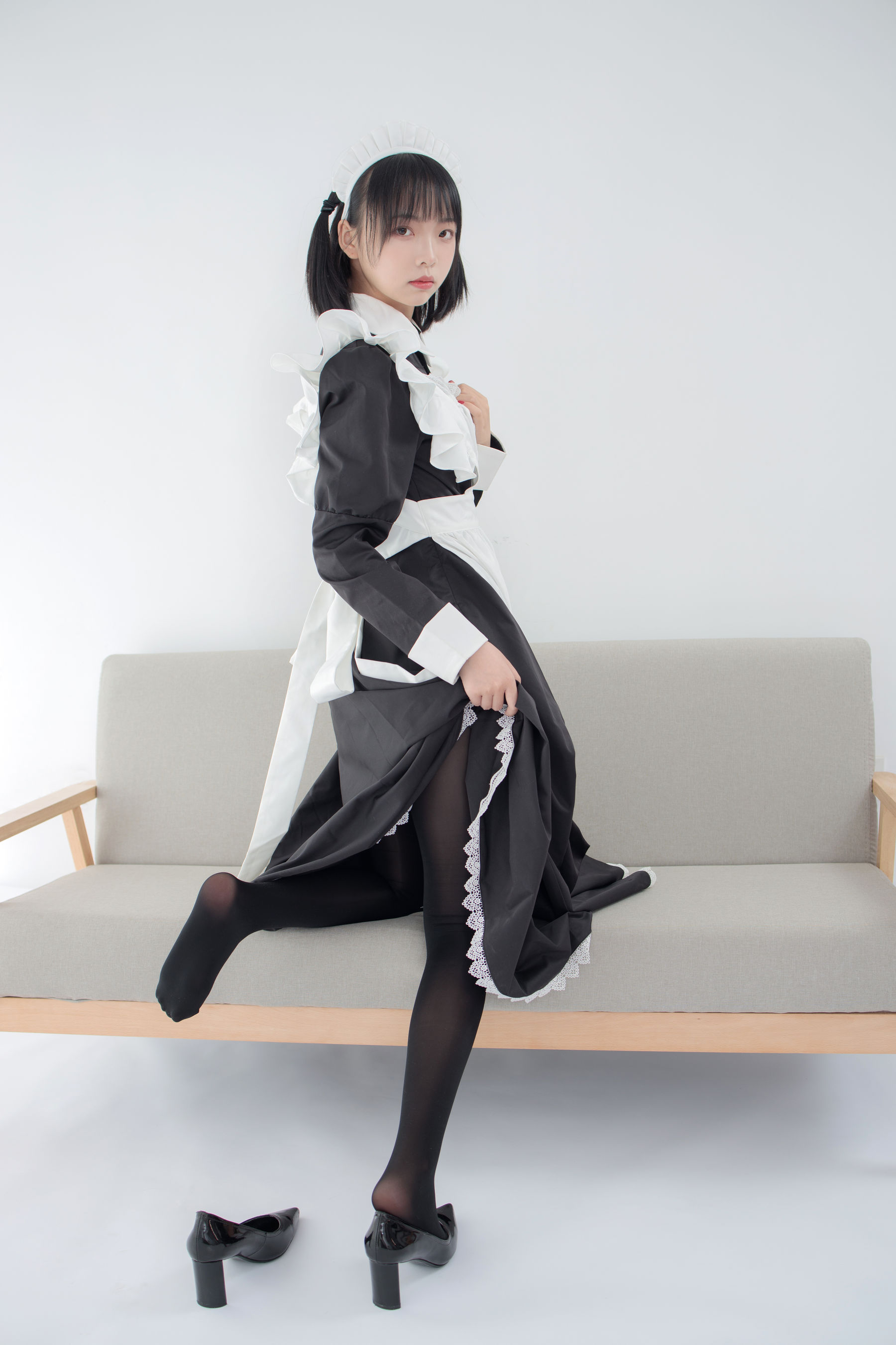 JKFUN-029 卉子 80D黑丝 踩物女仆-图27