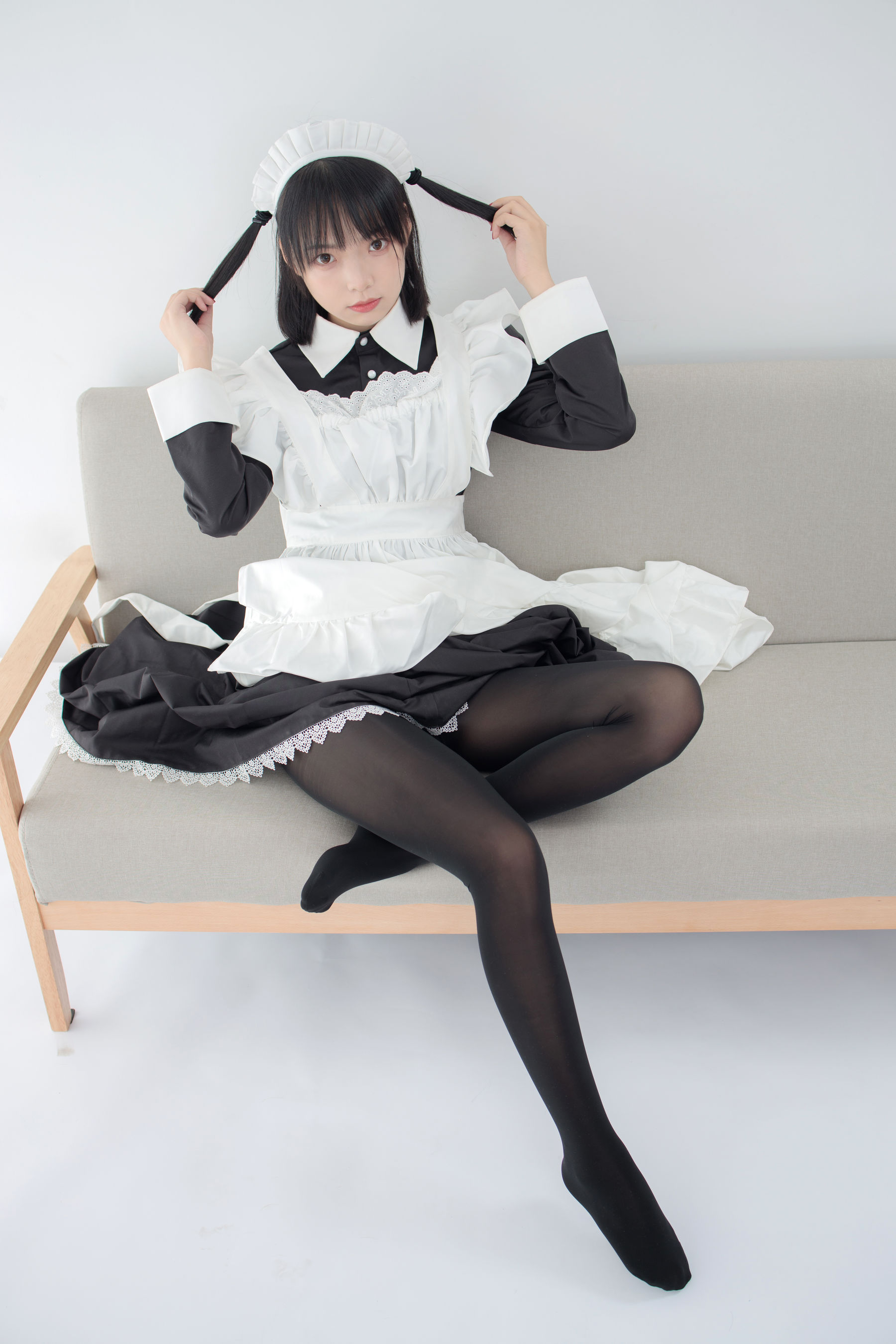 JKFUN-029 卉子 80D黑丝 踩物女仆-图29