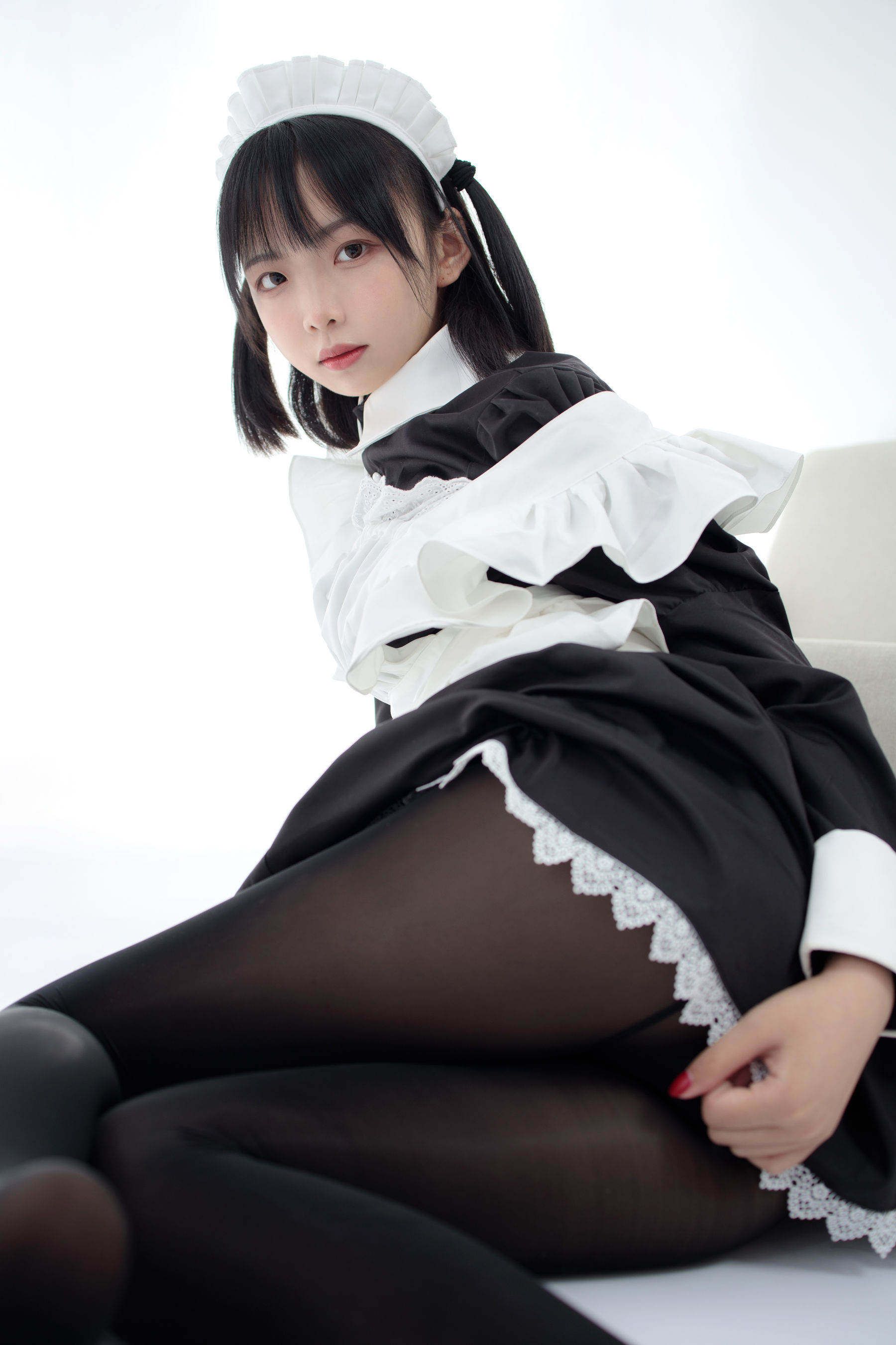 JKFUN-029 卉子 80D黑丝 踩物女仆-图40