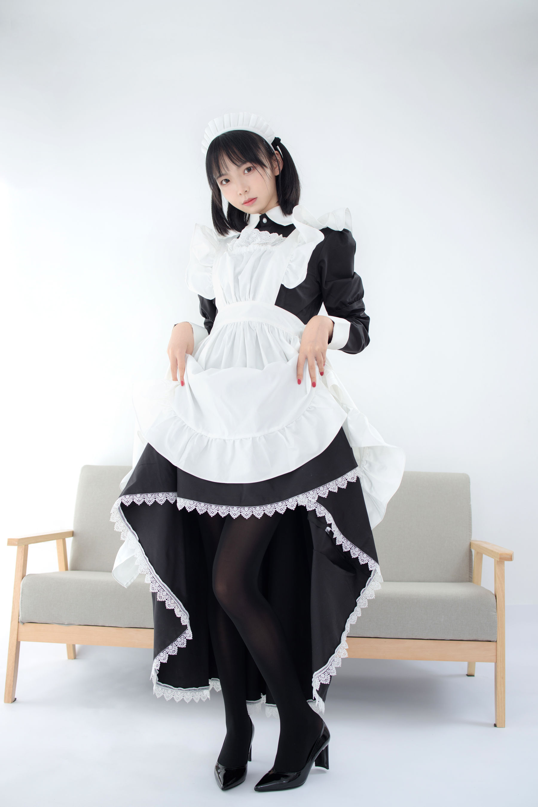 JKFUN-029 卉子 80D黑丝 踩物女仆-图54