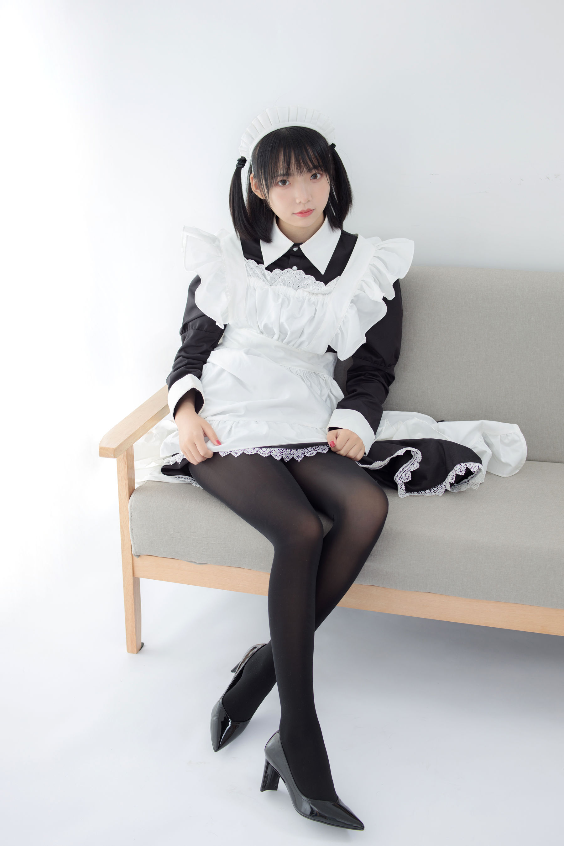 JKFUN-029 卉子 80D黑丝 踩物女仆-图61