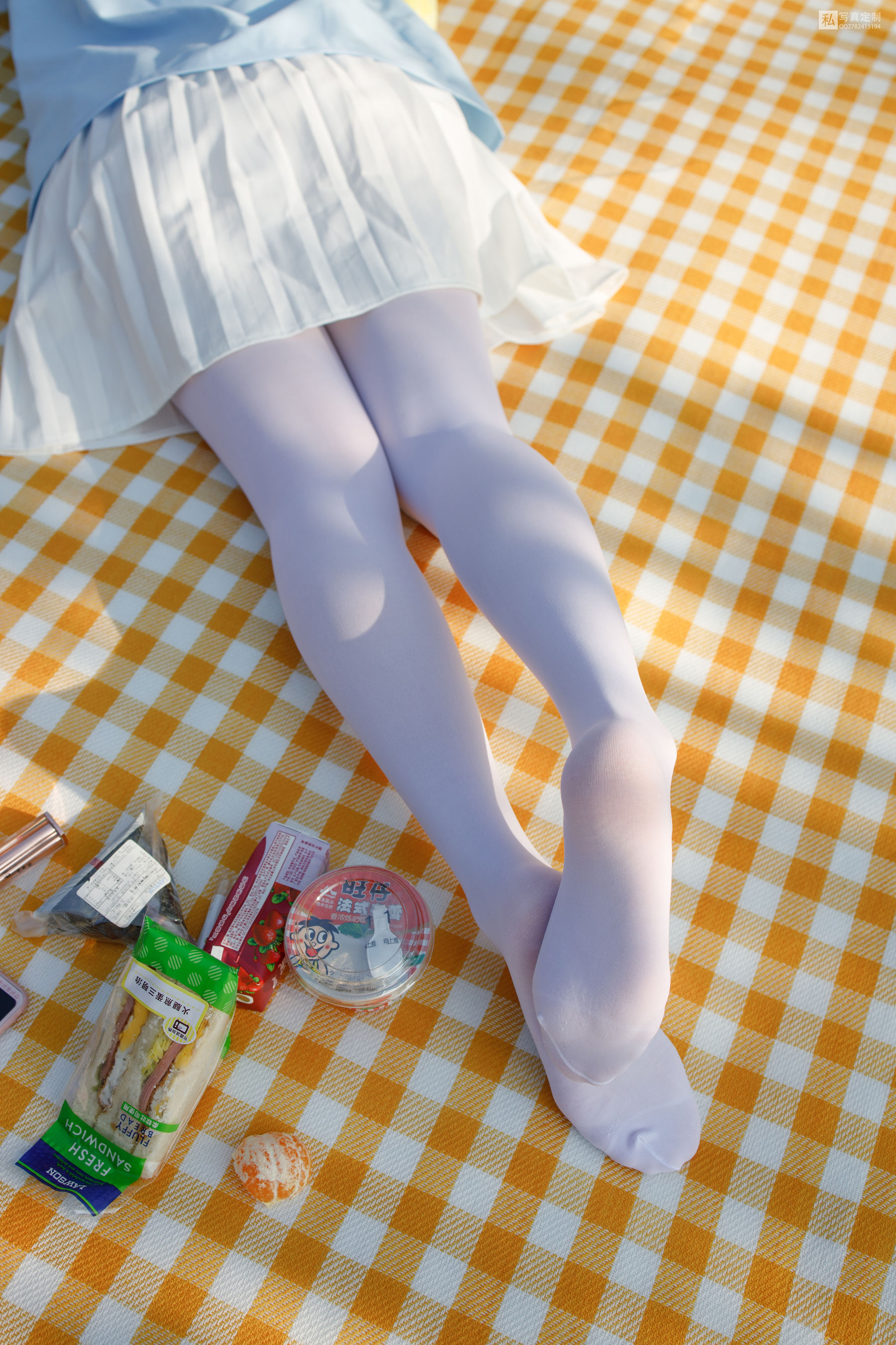 JKFUN-031 默陌 踩物 白丝50D-图9