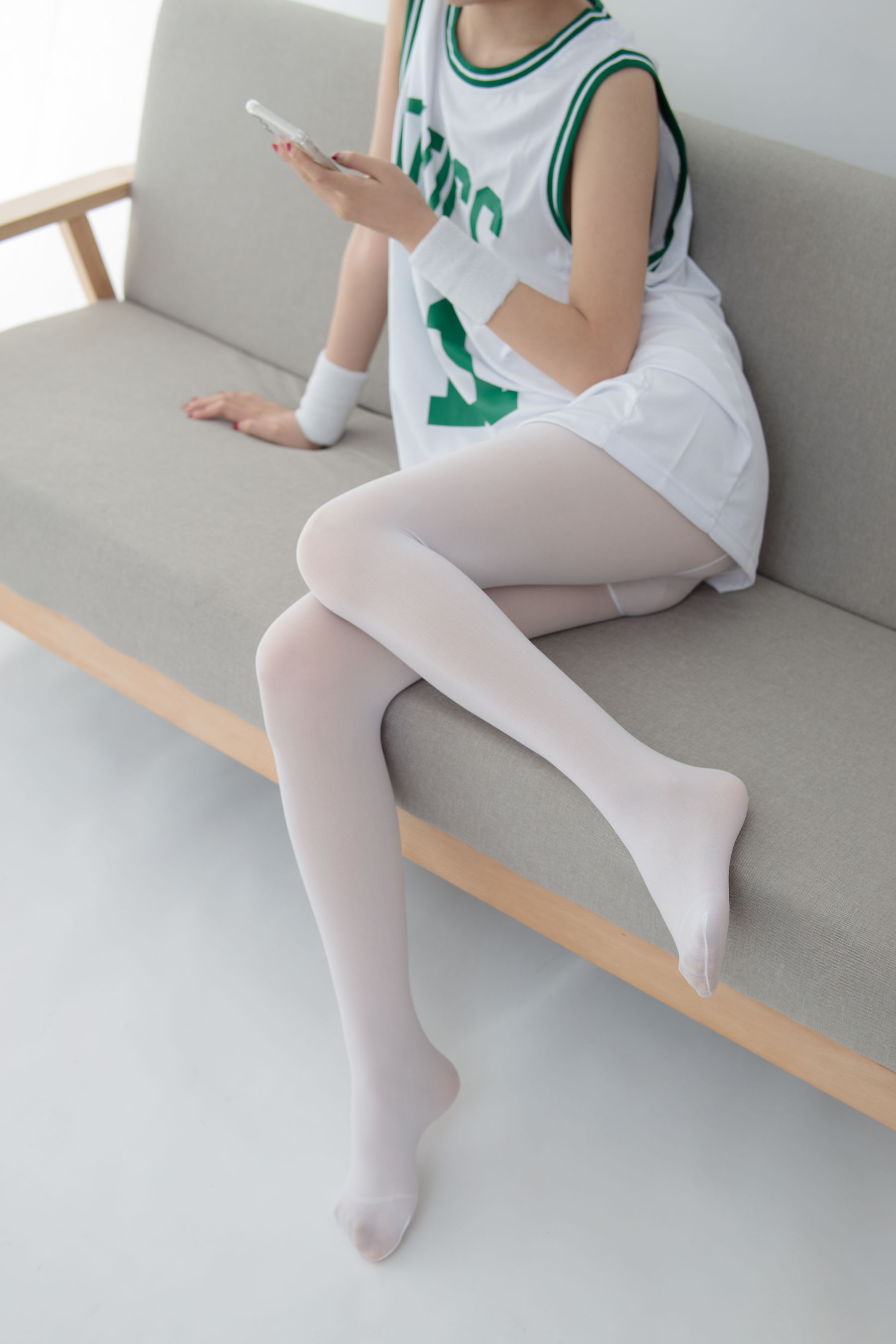 JKFUN-041 卉子 与篮球无关 80D白丝-图23