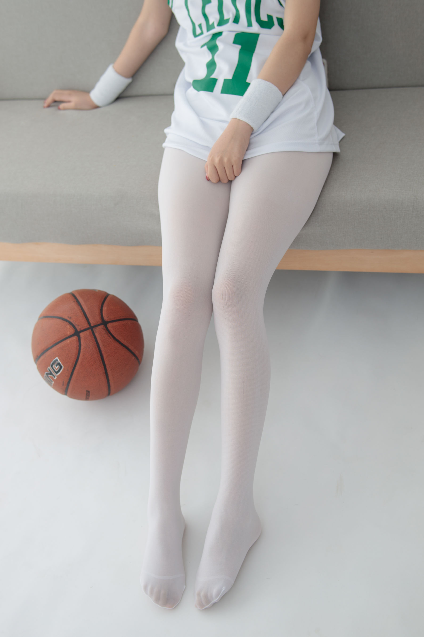JKFUN-041 卉子 与篮球无关 80D白丝-图8