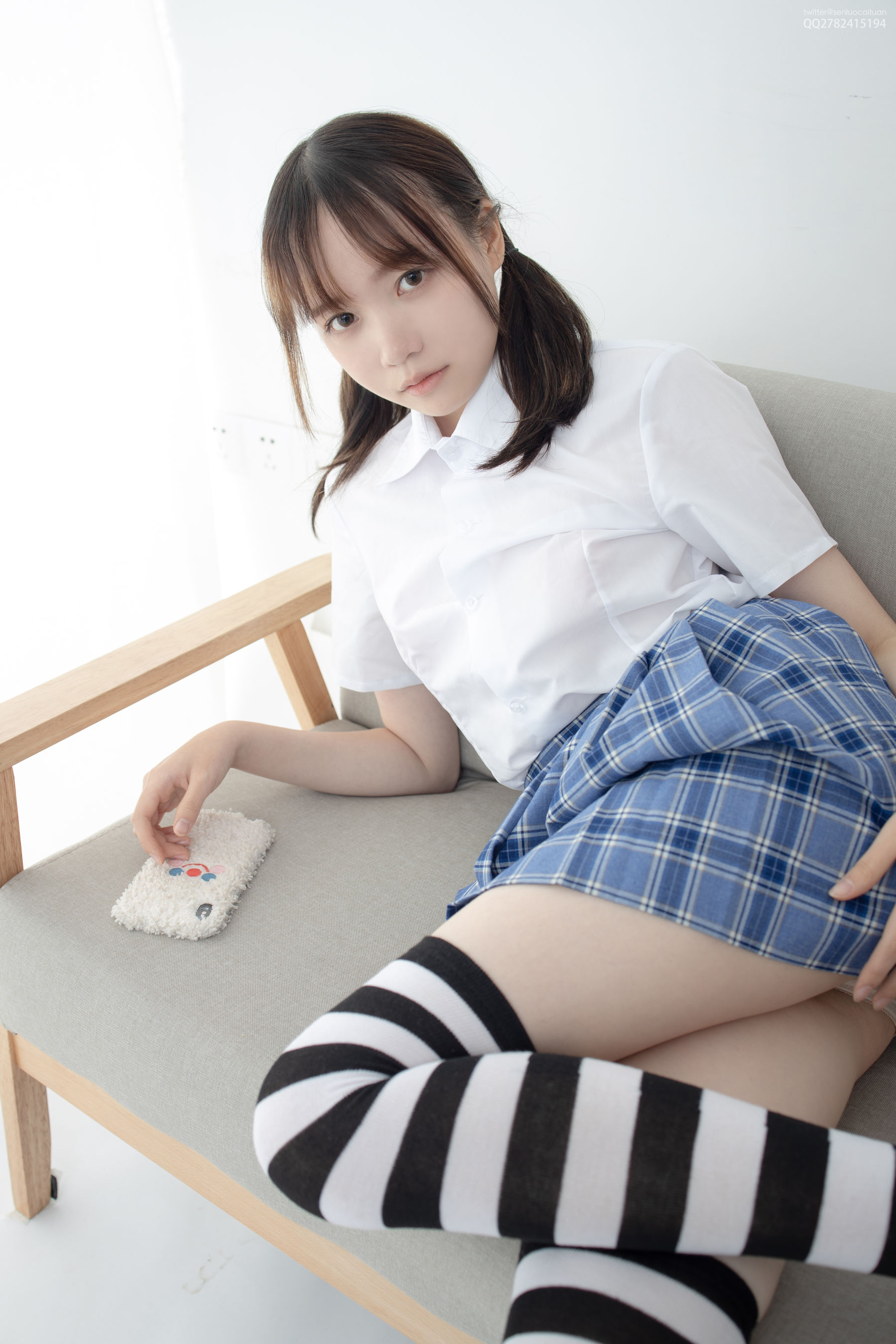 JKFUN-045 Aika 黑白高筒-图19