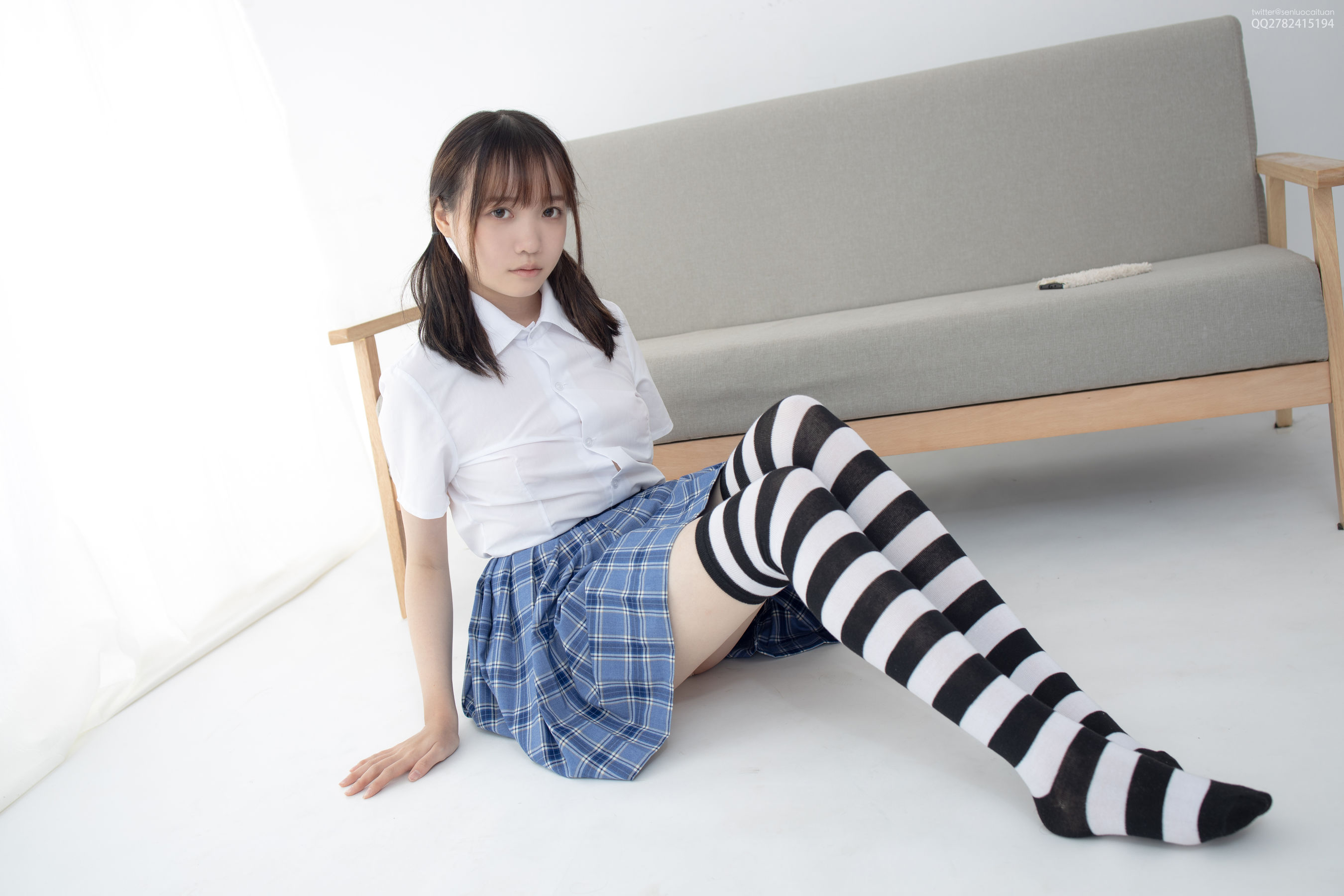 JKFUN-045 Aika 黑白高筒-图34