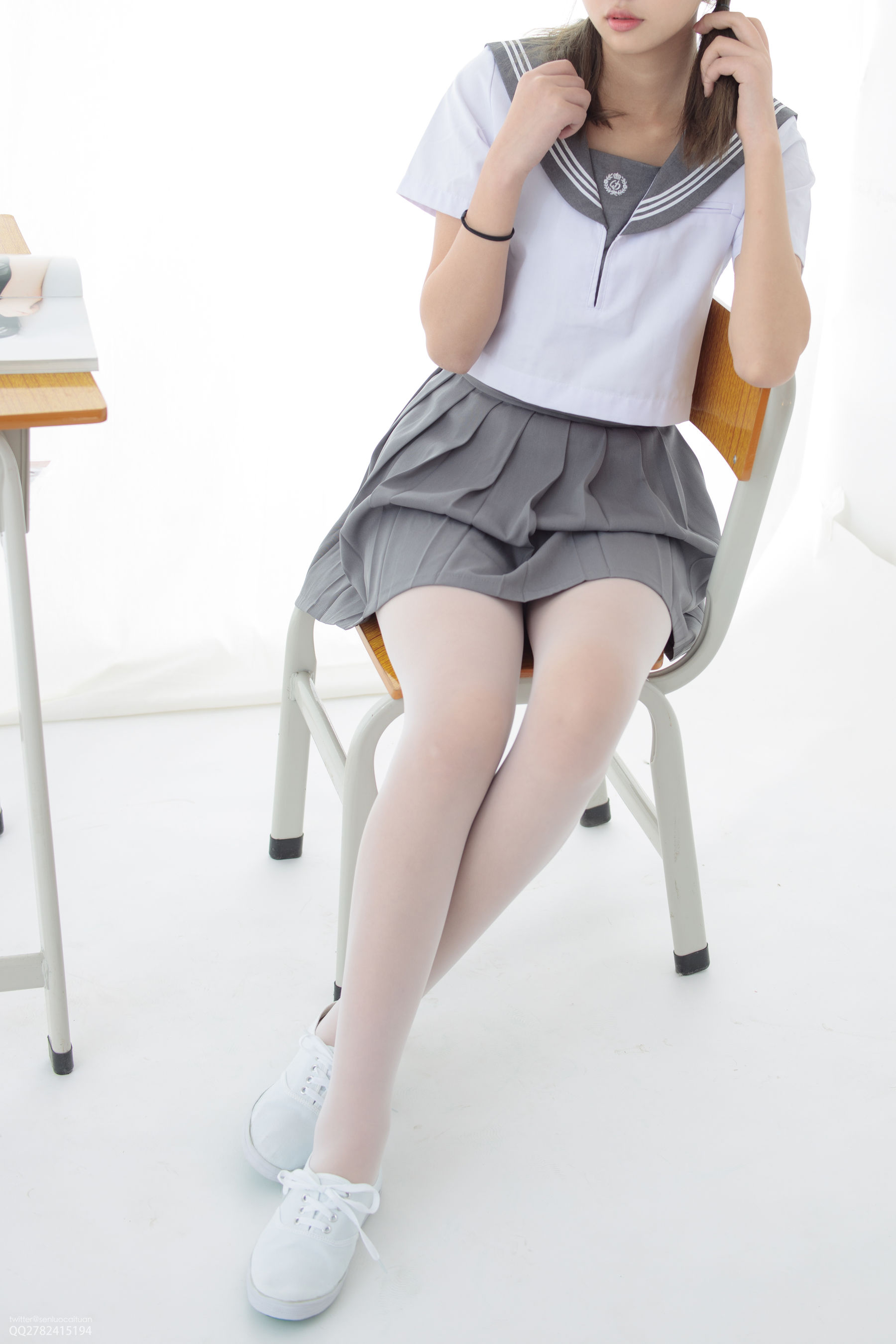 JKFUN-050 默陌 白丝网鞋合辑-图42
