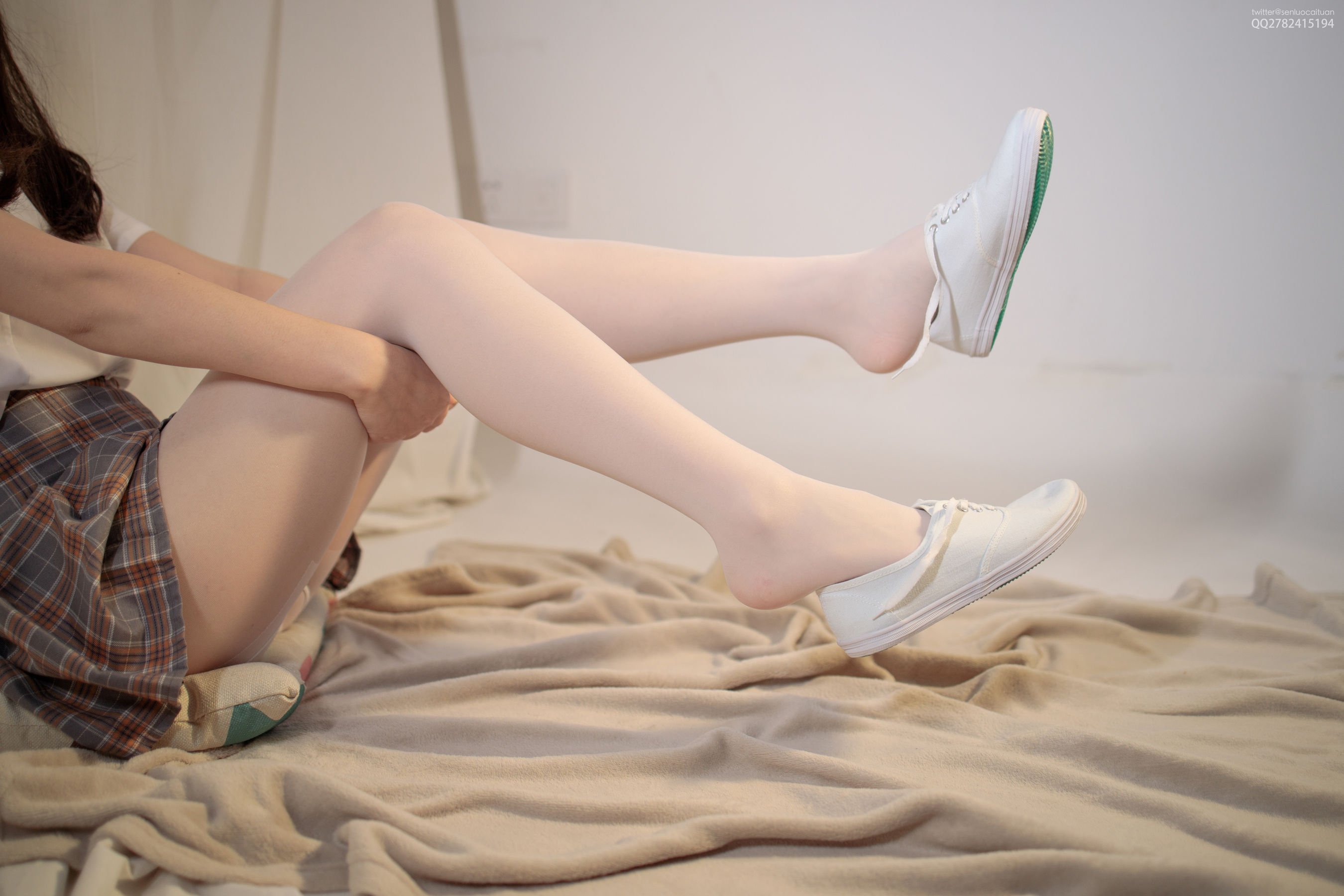 JKFUN-051 芝士 白丝网鞋合辑-图32