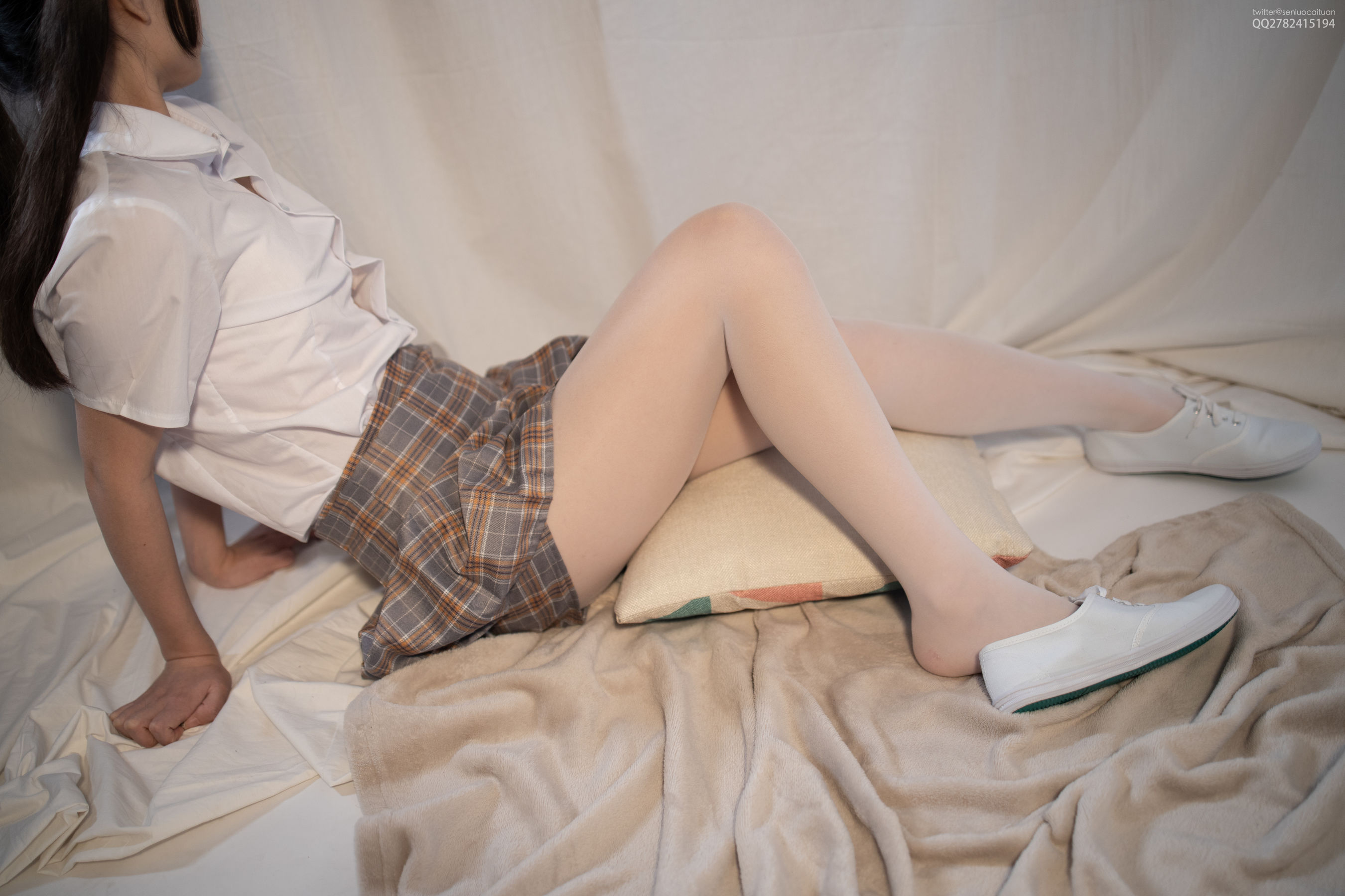 JKFUN-051 芝士 白丝网鞋合辑-图47