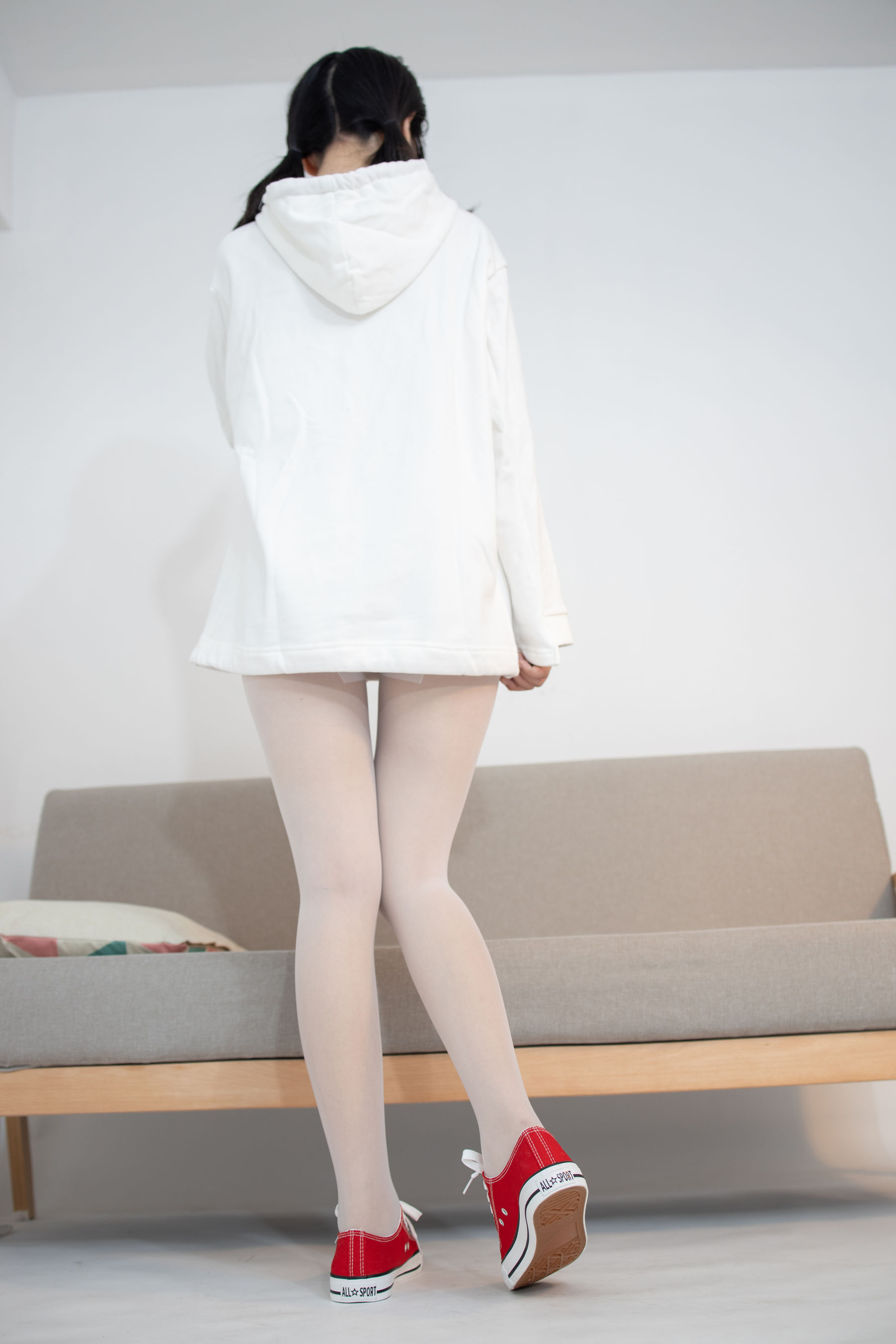 JKFUN-056 小夜 红布鞋白丝 13D白丝-图32