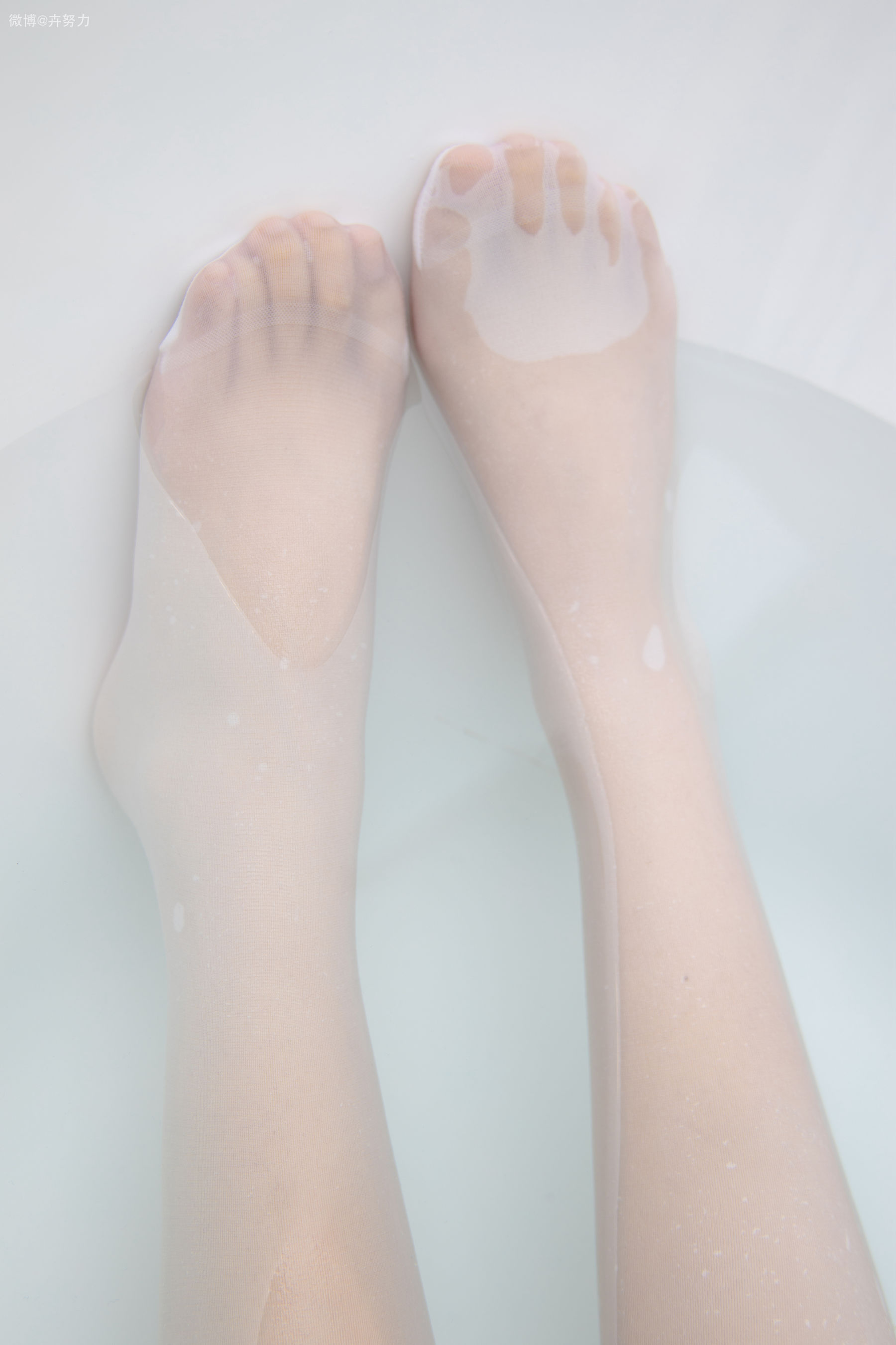 JKFUN-057 卉子 80D白色过膝袜-图87