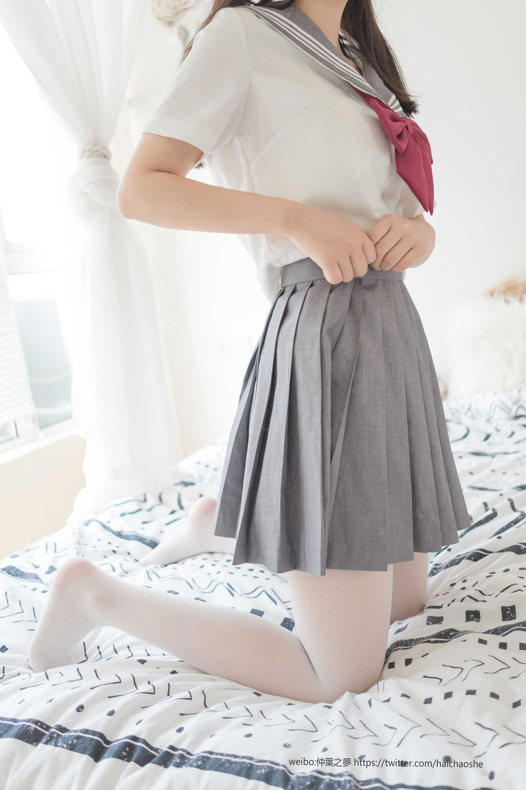 Grand.018 白丝水手裙-图50