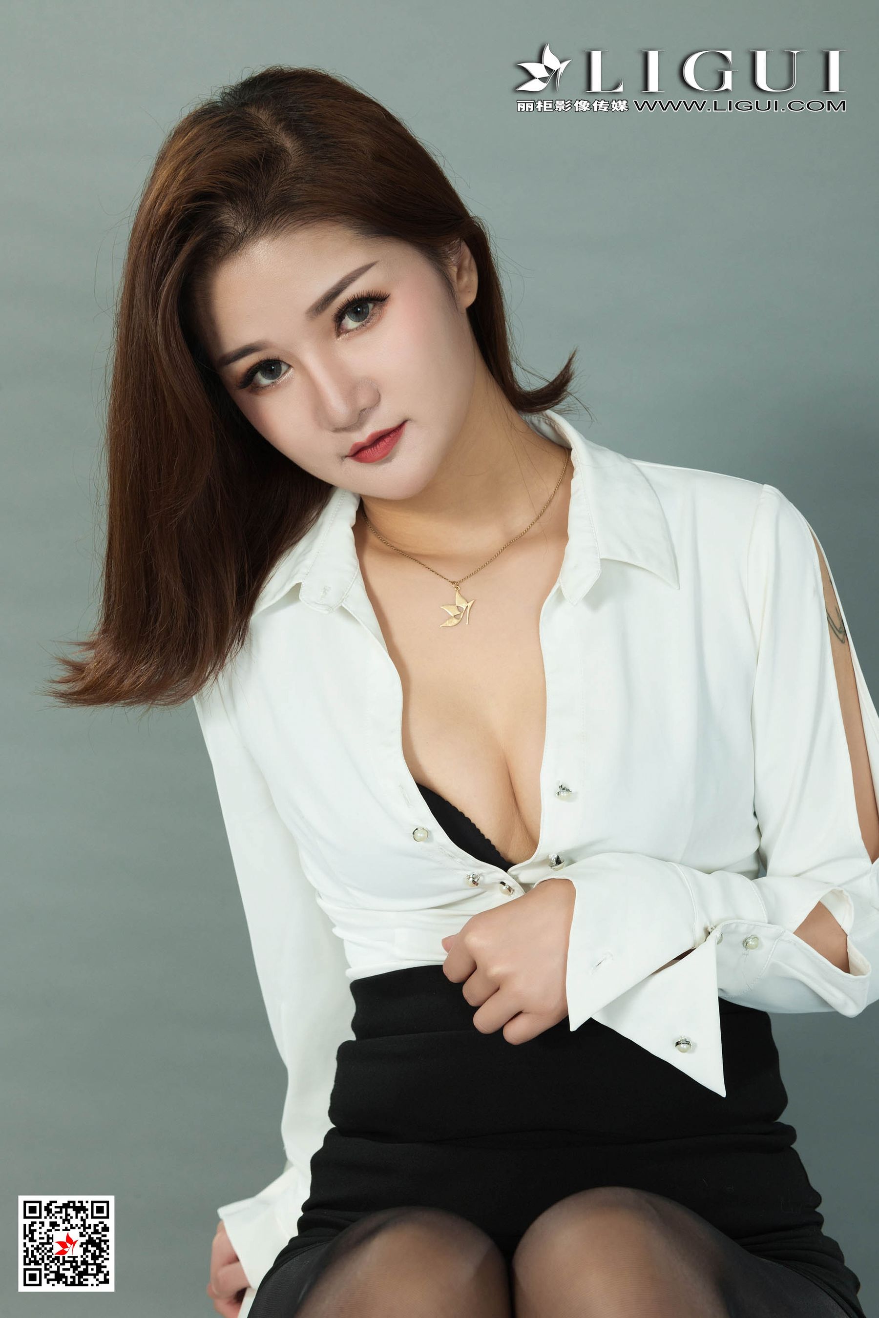 网络丽人 Model 文芮-图11