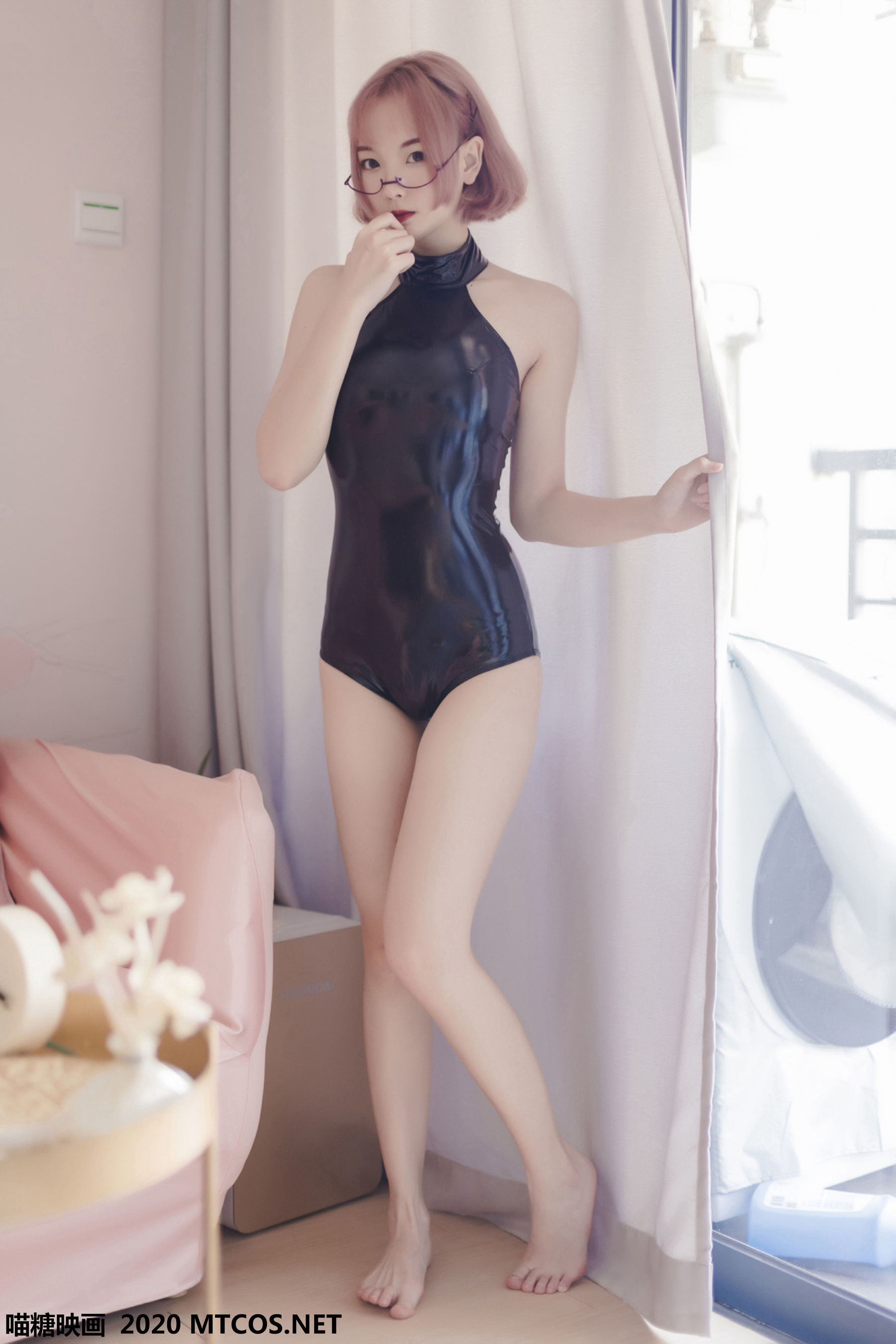 VOL.110 《长腿眼镜娘》-图7