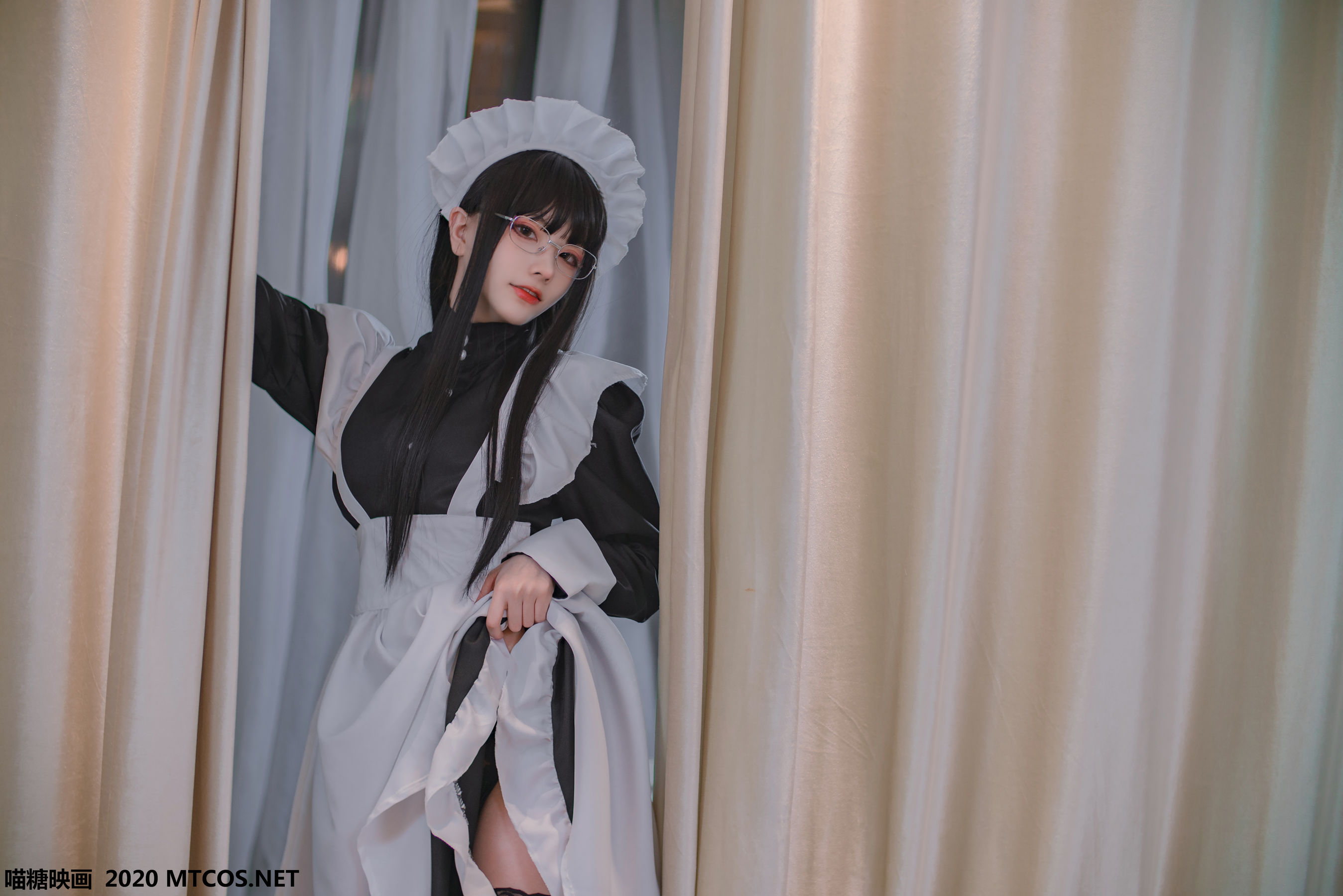 VOL.120 《女仆眼镜娘》-图0