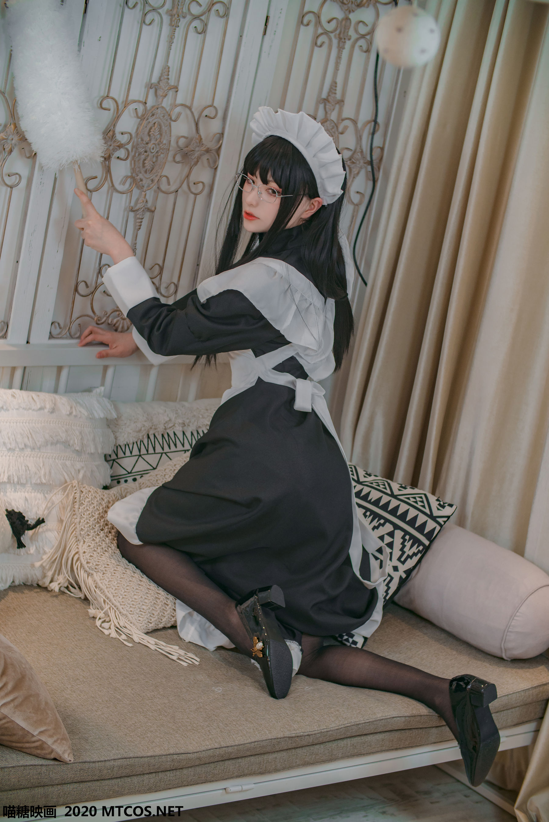 VOL.120 《女仆眼镜娘》-图10