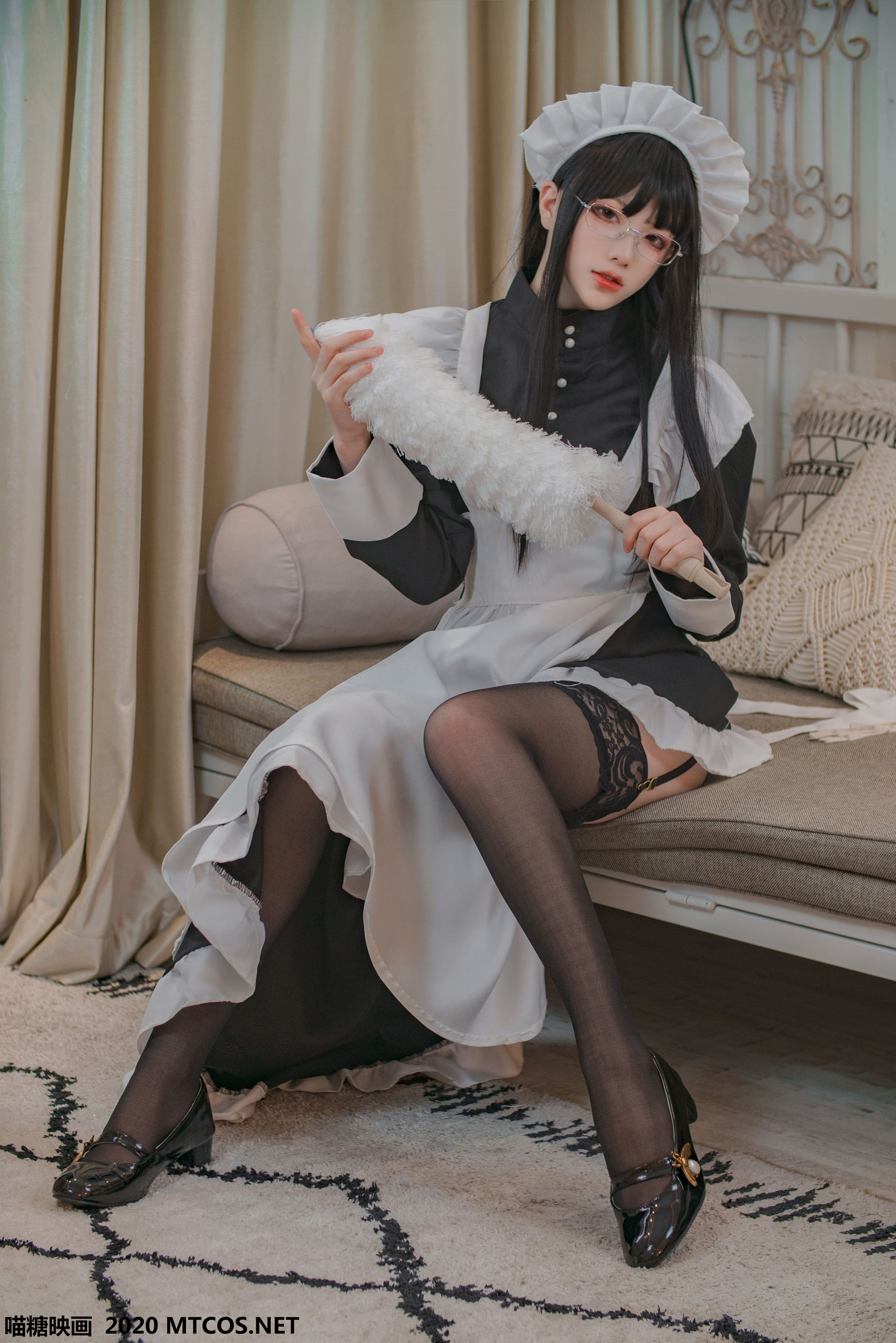 VOL.120 《女仆眼镜娘》-图12