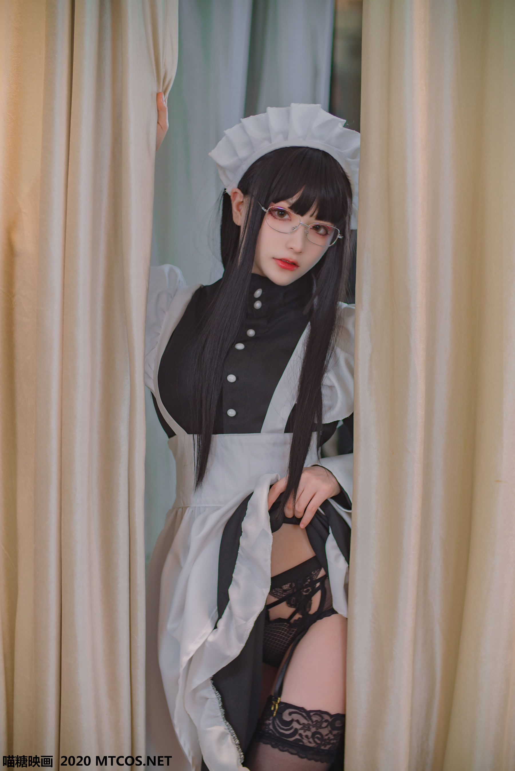 VOL.120 《女仆眼镜娘》-图2