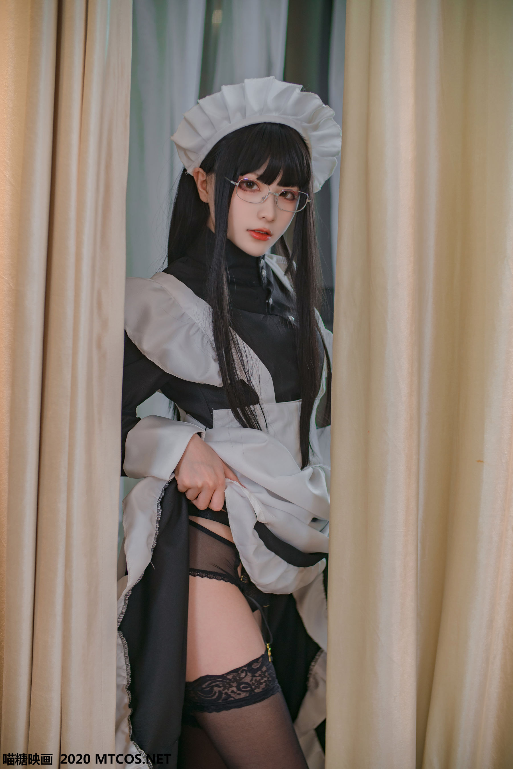 VOL.120 《女仆眼镜娘》-图3