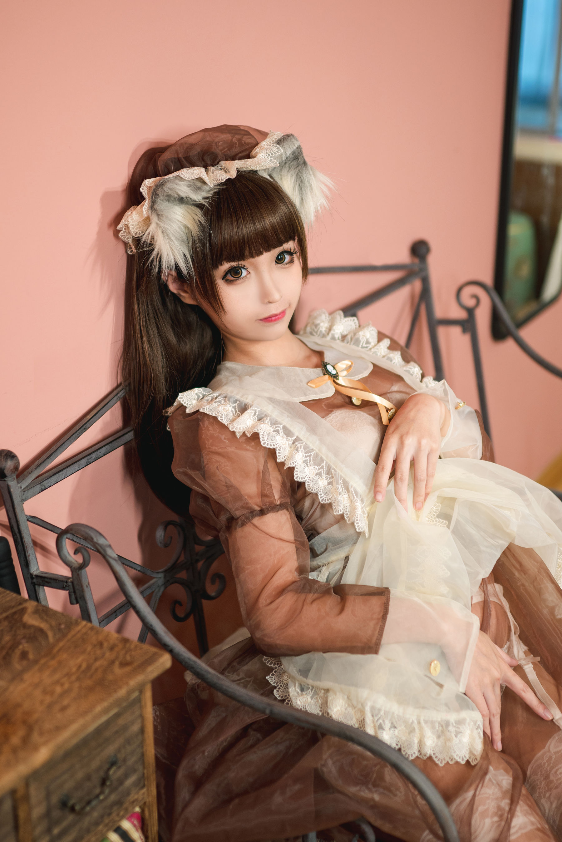 VOL.124 《棕色女仆装》-图5