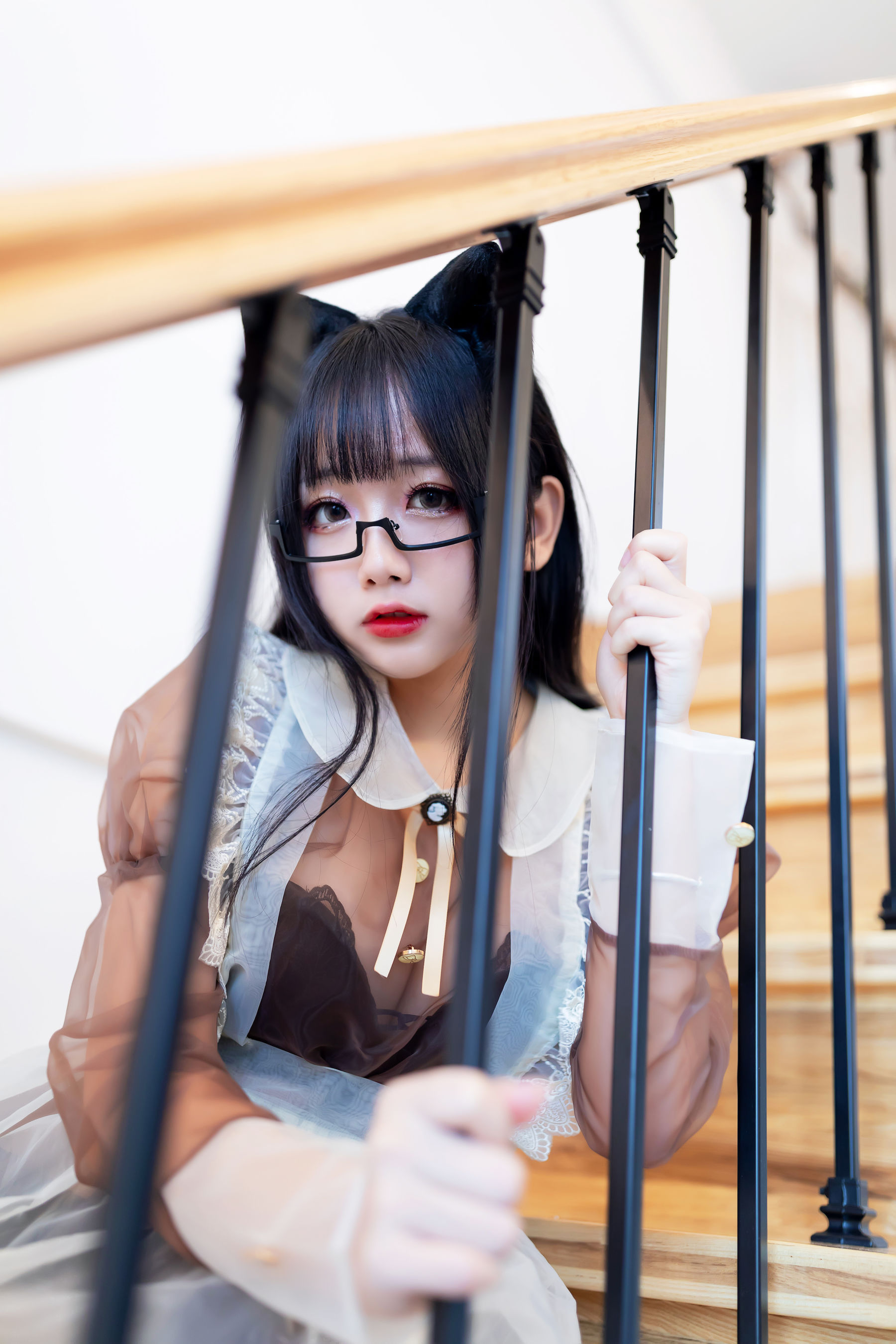 VOL.125 《棕色透明女仆》-图22