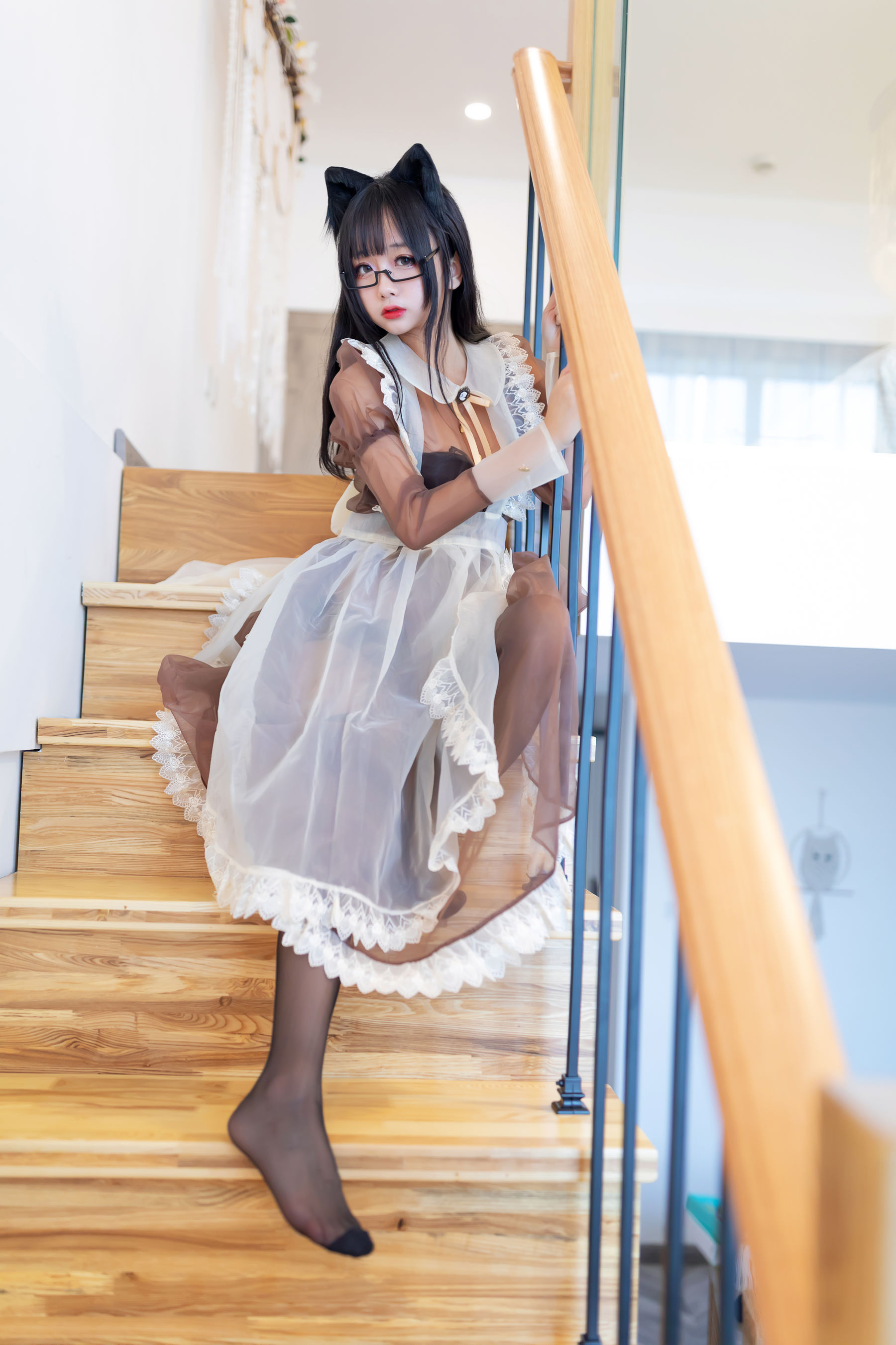 VOL.125 《棕色透明女仆》-图23
