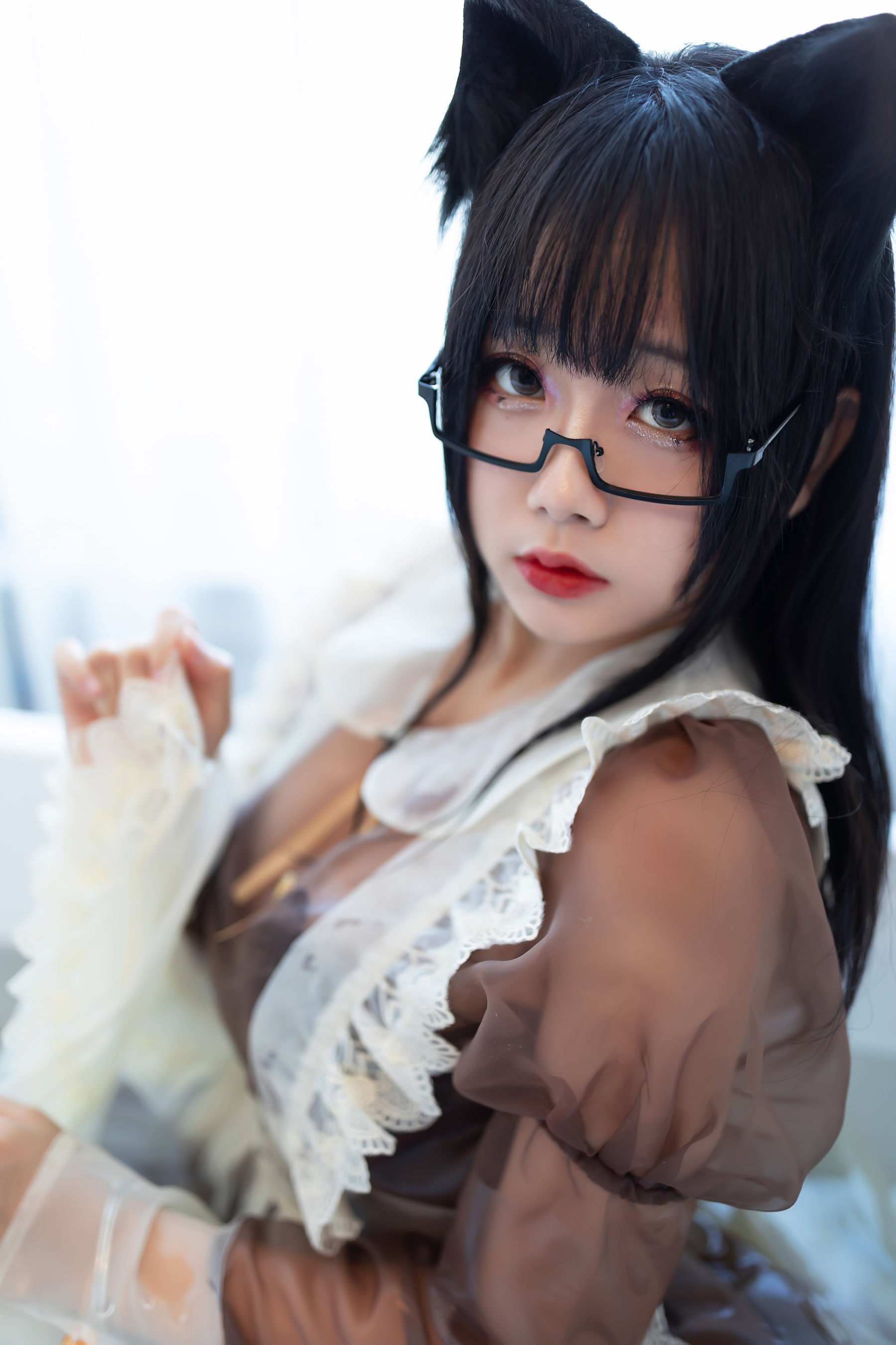 VOL.125 《棕色透明女仆》-图31