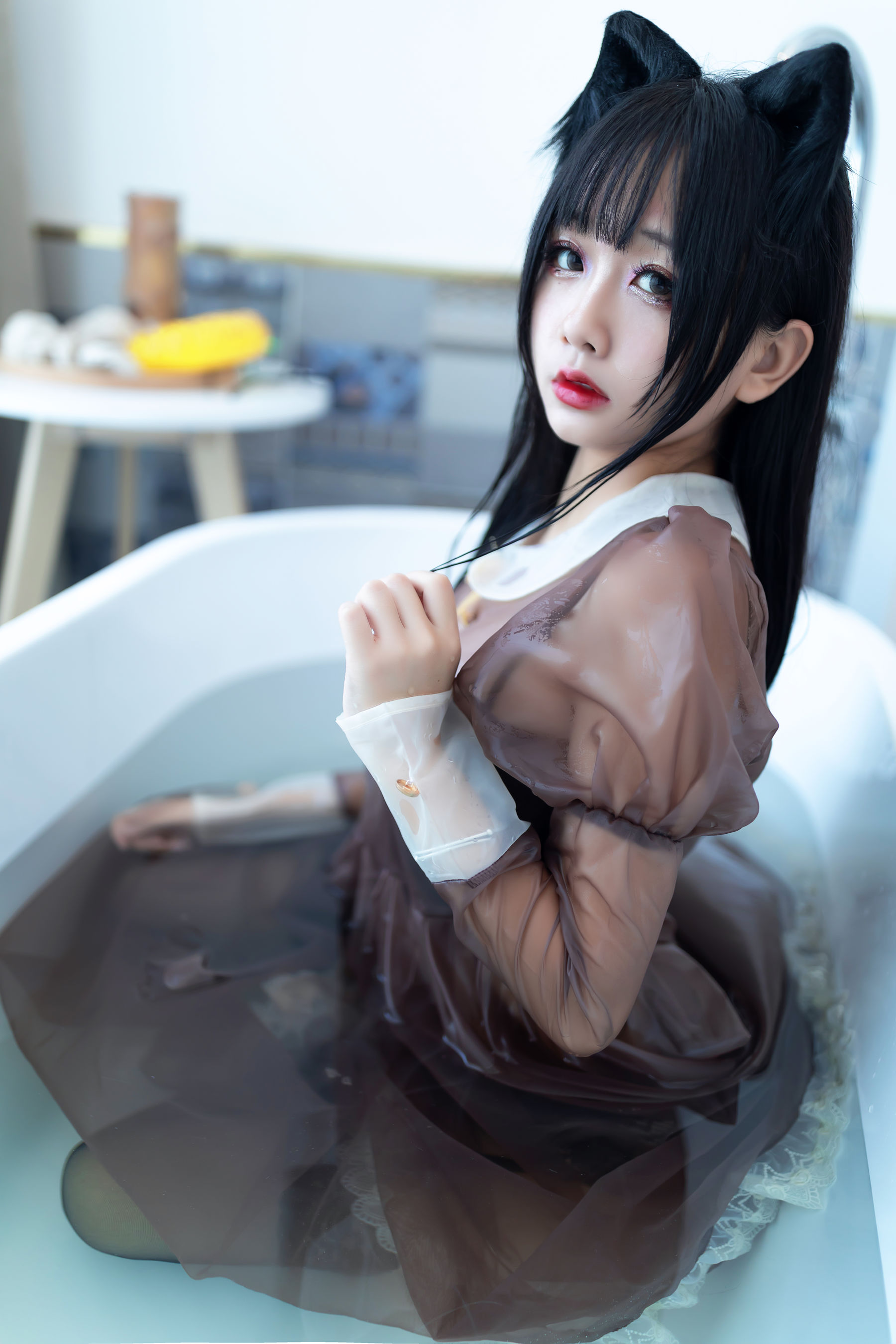 VOL.125 《棕色透明女仆》-图6