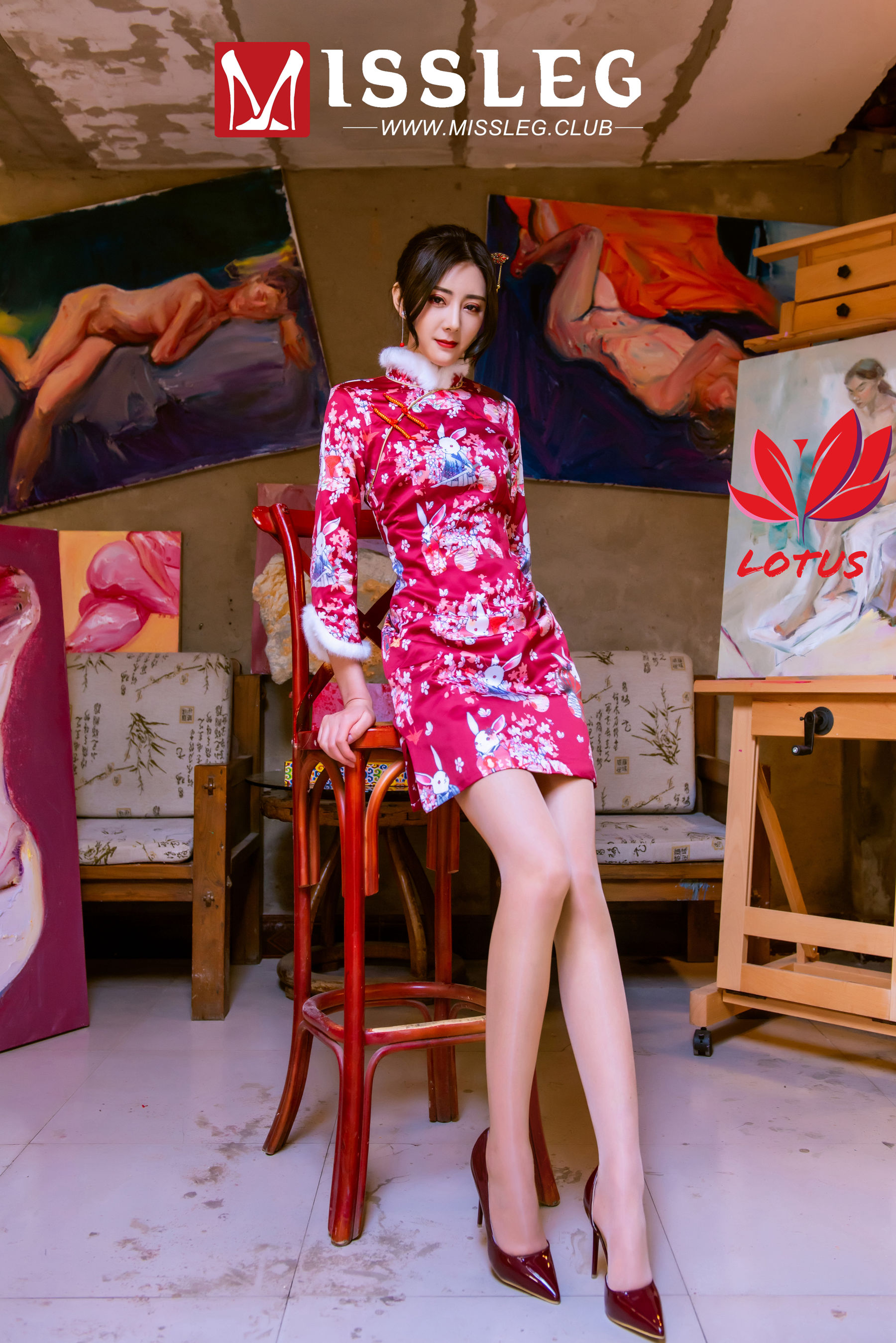 M004 熙熙(莫晓希) 画院新年单人-图24