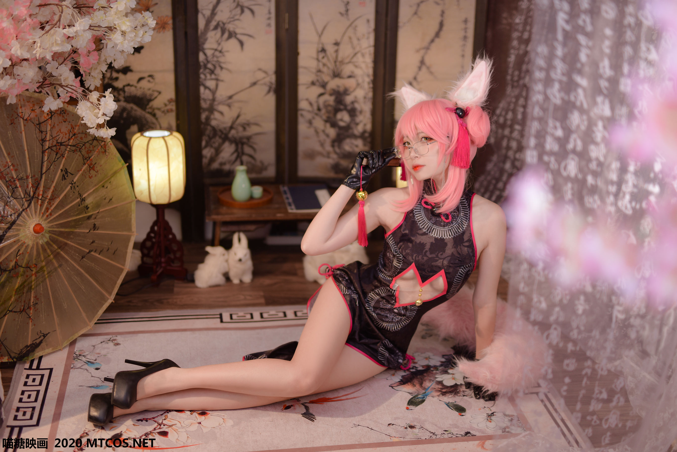 HML.002 旗袍狐耳-图10