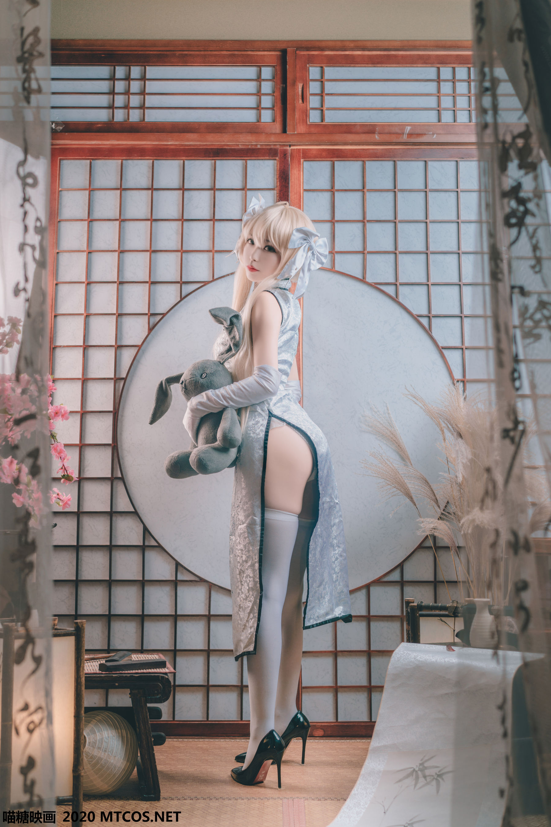 HML.009 银丝旗袍-图4