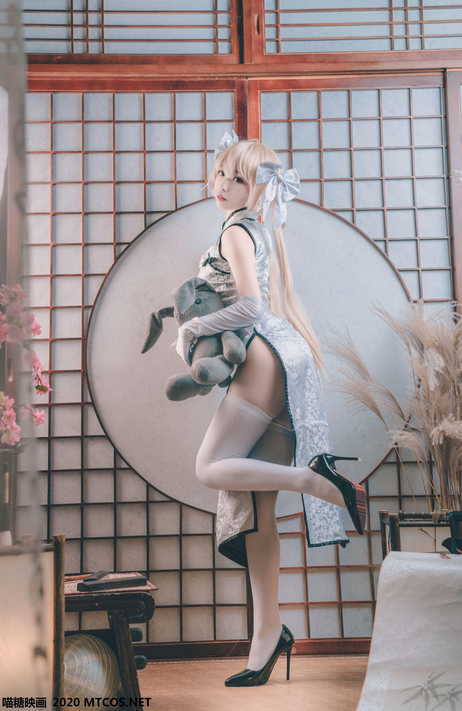 HML.009 银丝旗袍-图5
