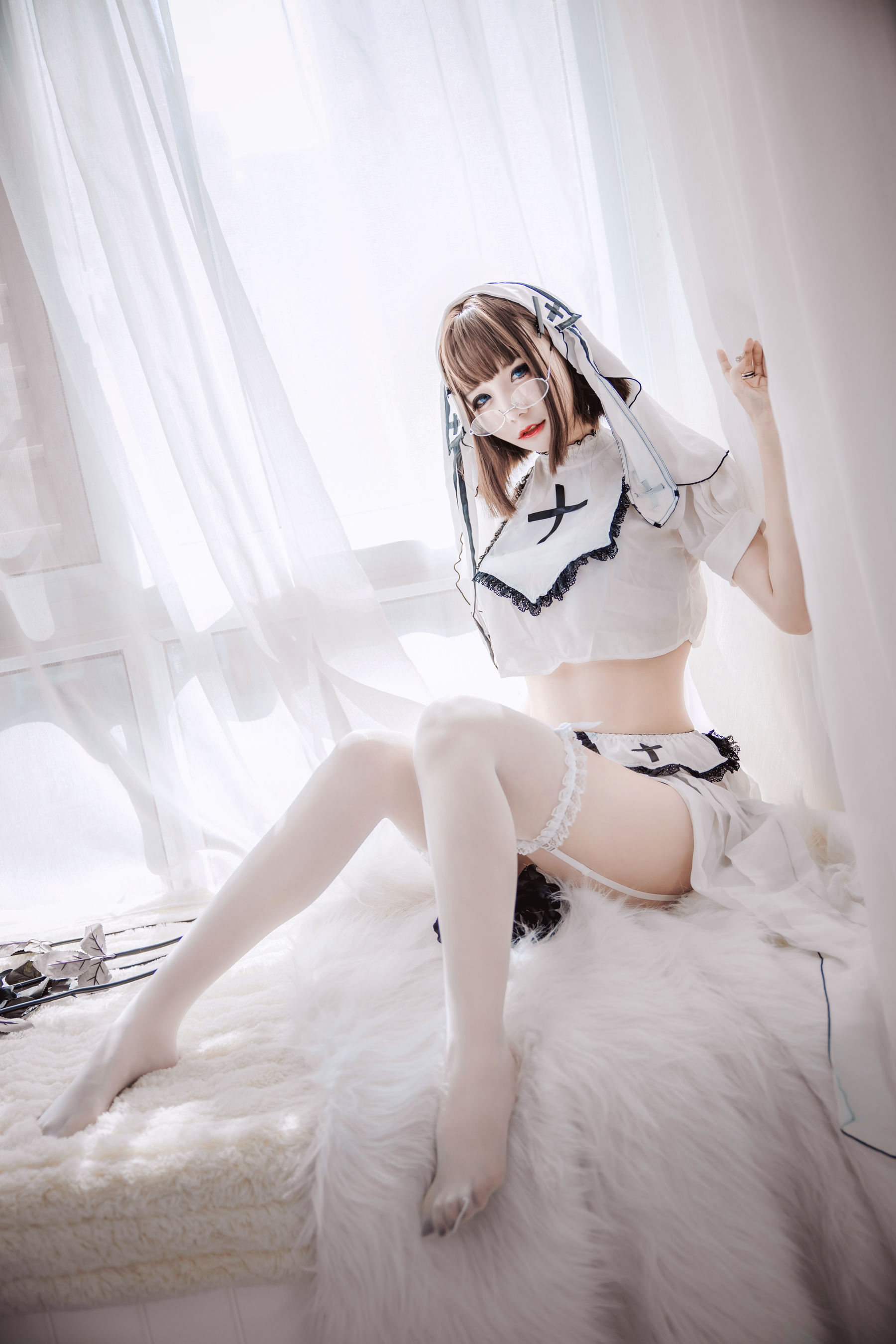 VOL.131 白色修女-图36