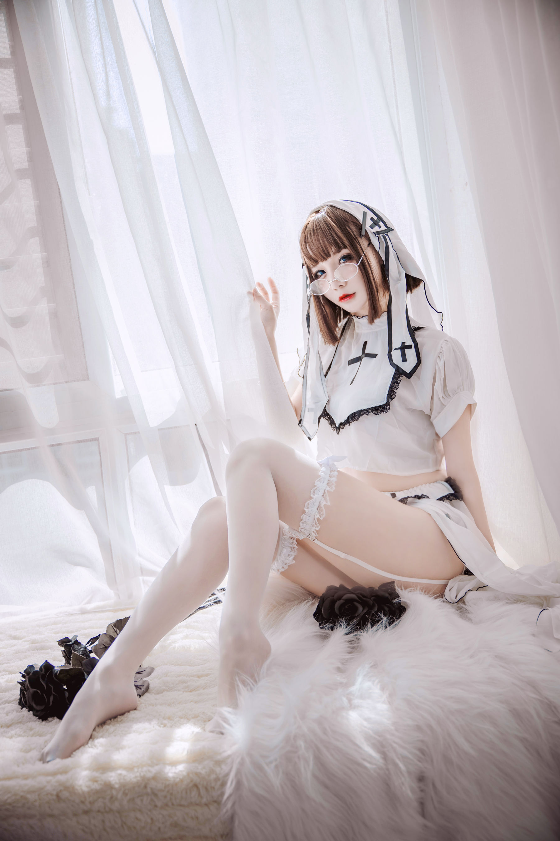 VOL.131 白色修女-图38