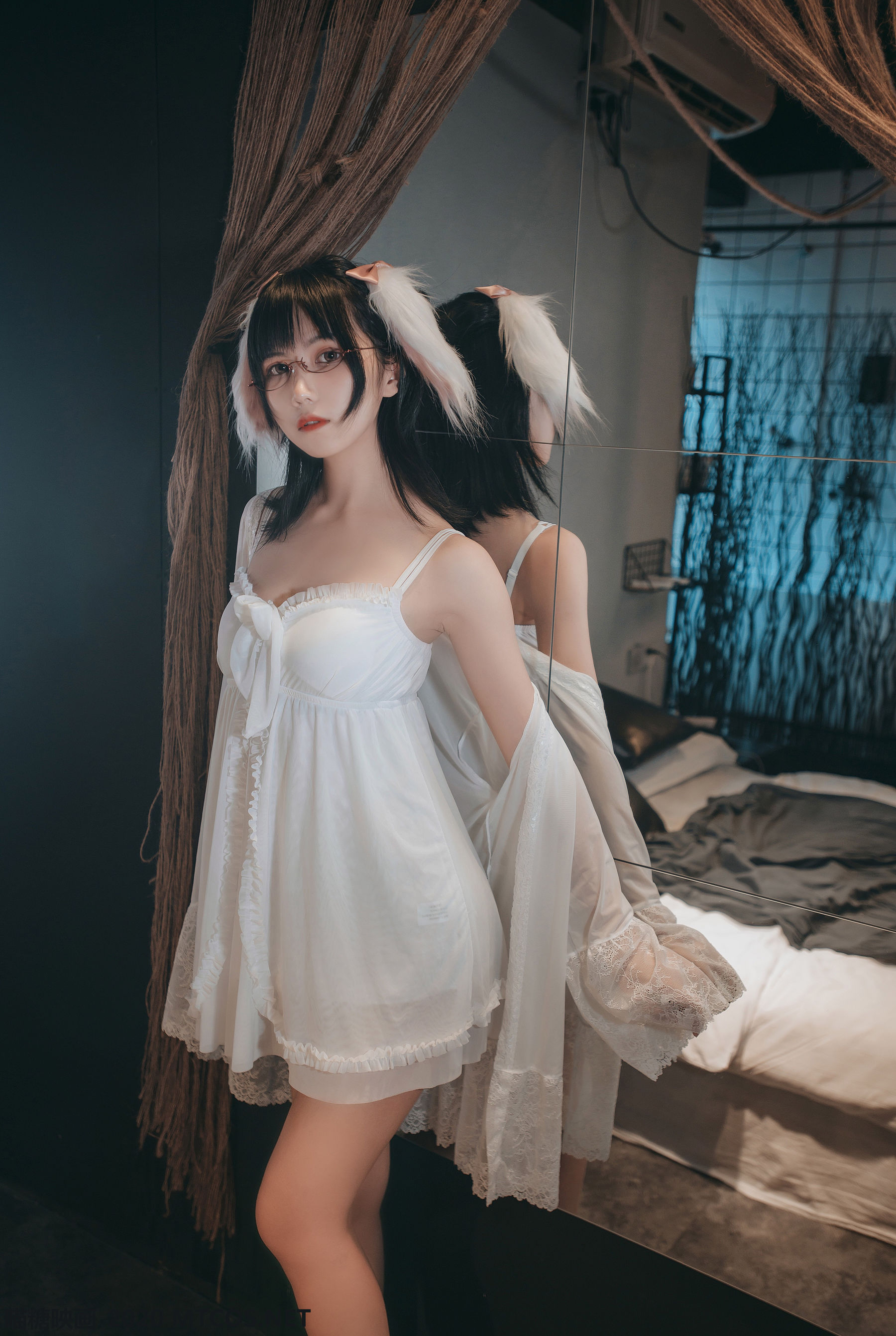 VOL.139 白色私房睡裙-图0